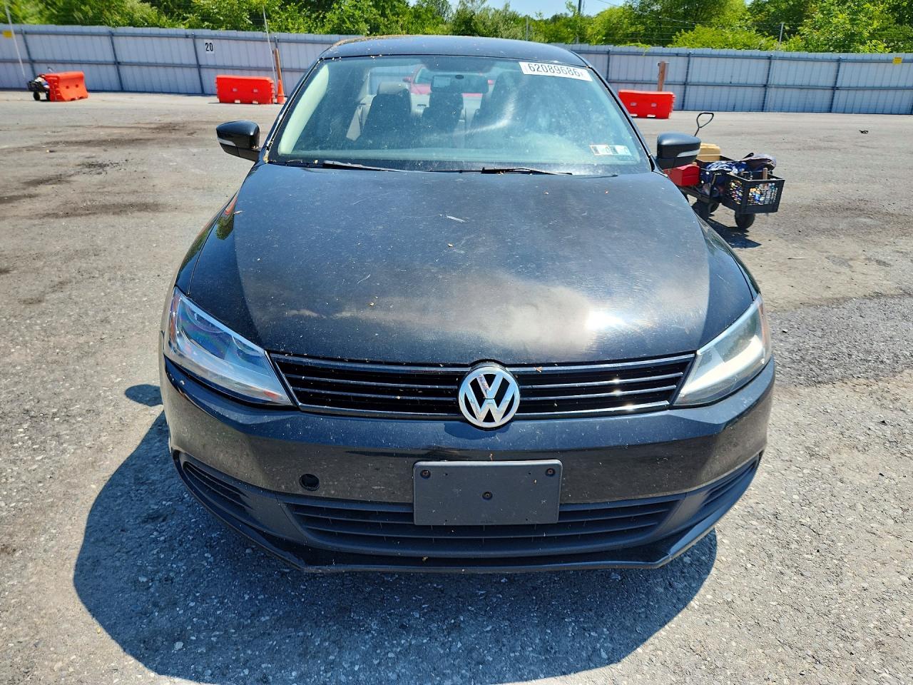 2011 Volkswagen Jetta Se Black vin: 3VWDZ7AJ0BM337353