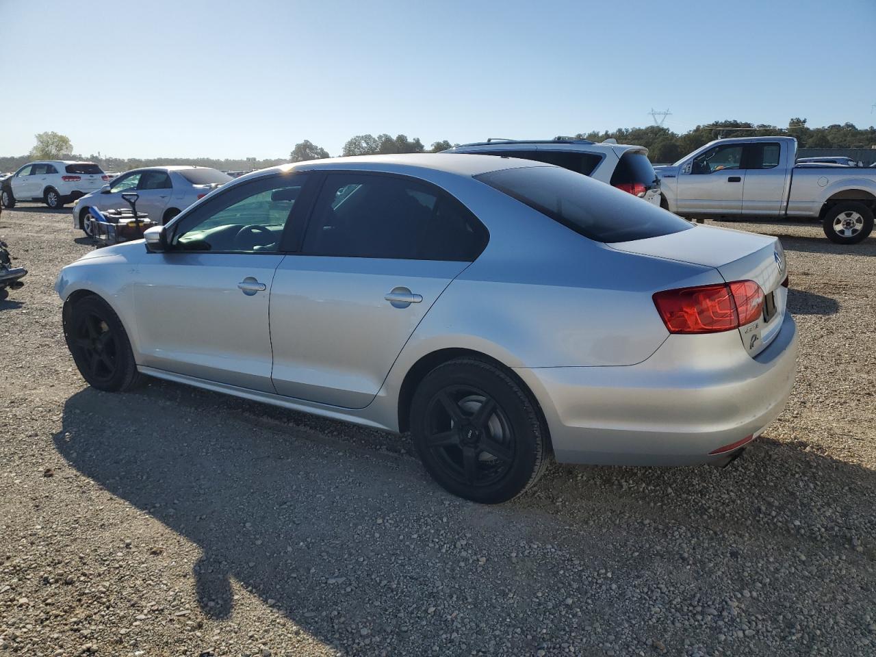 2011 Volkswagen Jetta Se Silver vin: 3VWDZ7AJ0BM373902