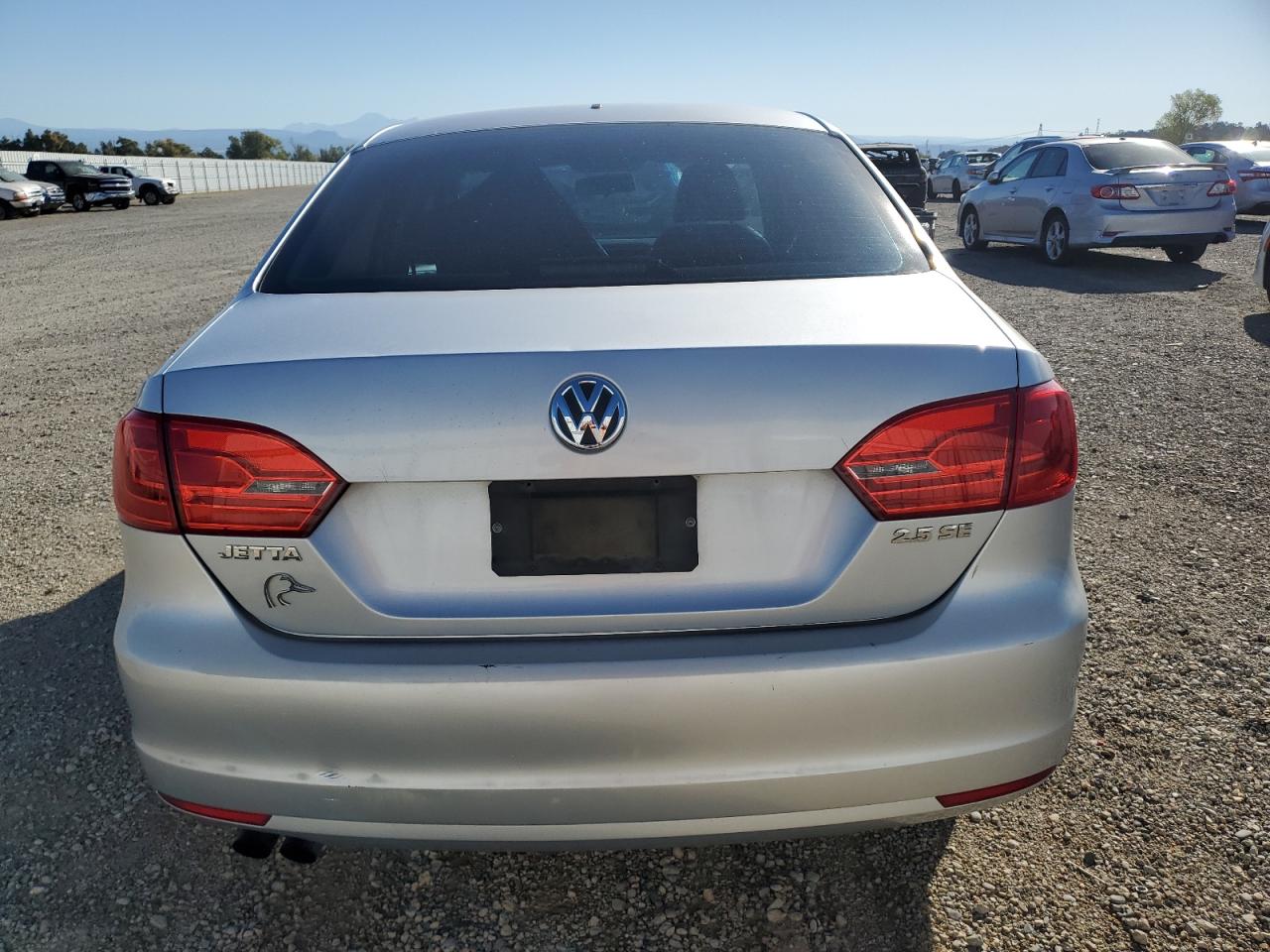 2011 Volkswagen Jetta Se Silver vin: 3VWDZ7AJ0BM373902