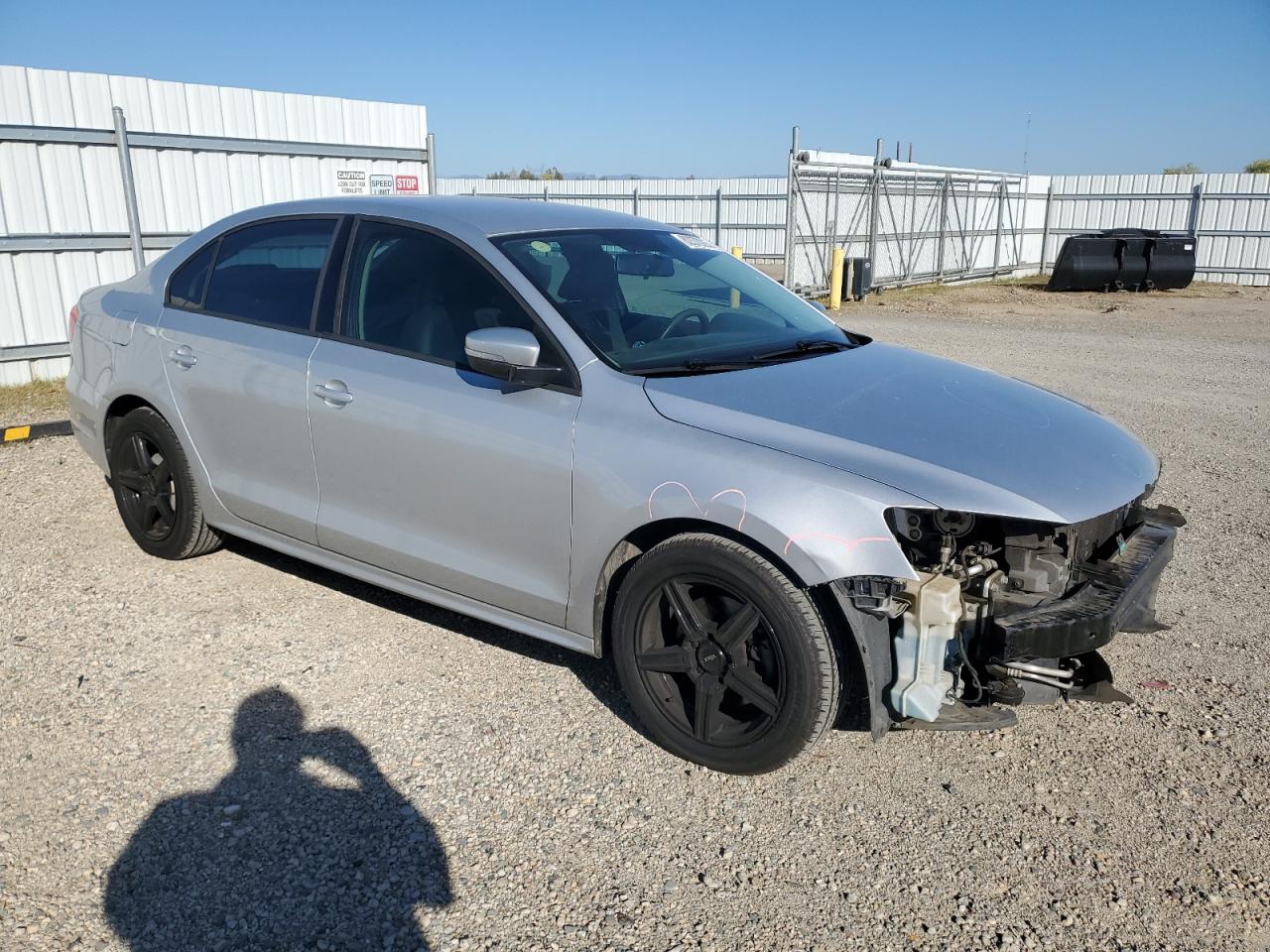 2011 Volkswagen Jetta Se Silver vin: 3VWDZ7AJ0BM373902