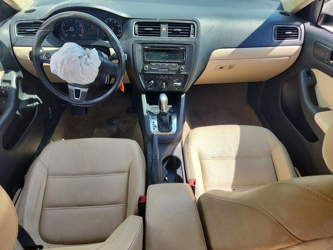 2011 Volkswagen Jetta Se White vin: 3VWDZ7AJ1BM036834