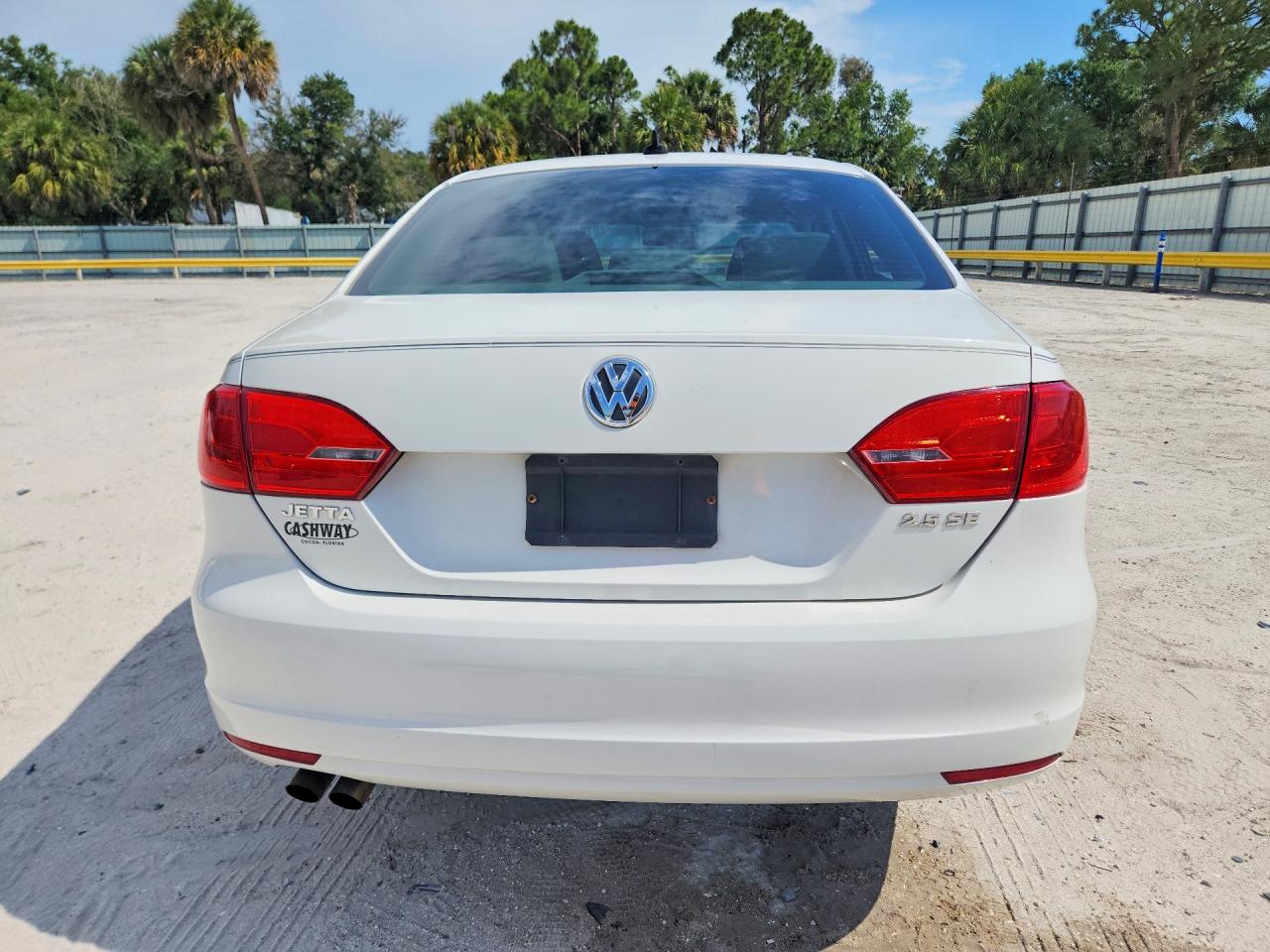 2011 Volkswagen Jetta Se White vin: 3VWDZ7AJ1BM036834