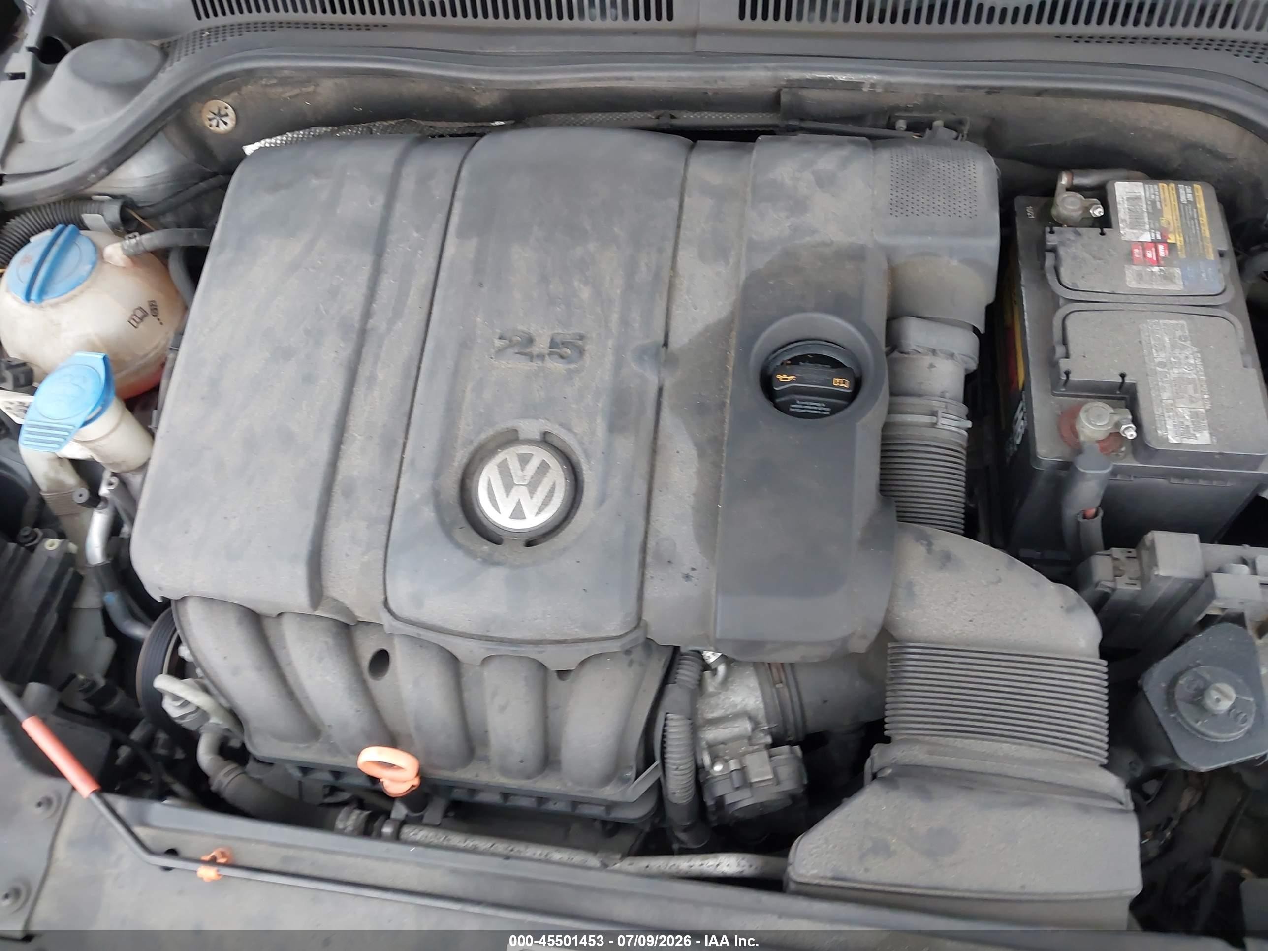 2011 Volkswagen Jetta 2.5l Se Серый vin: 3VWDZ7AJ1BM045856