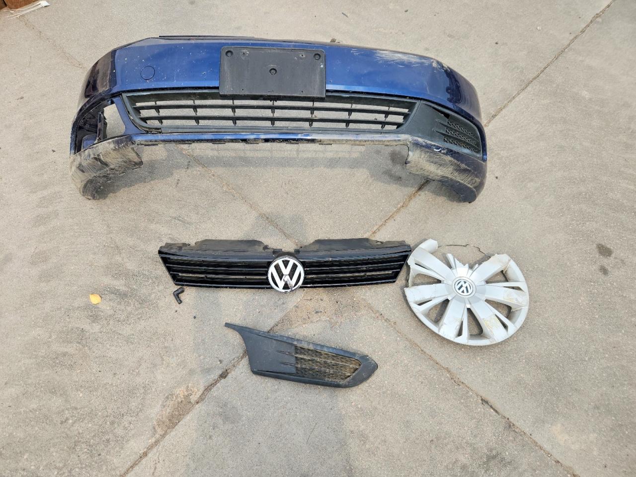 2011 Volkswagen Jetta Se Blue vin: 3VWDZ7AJ1BM048403