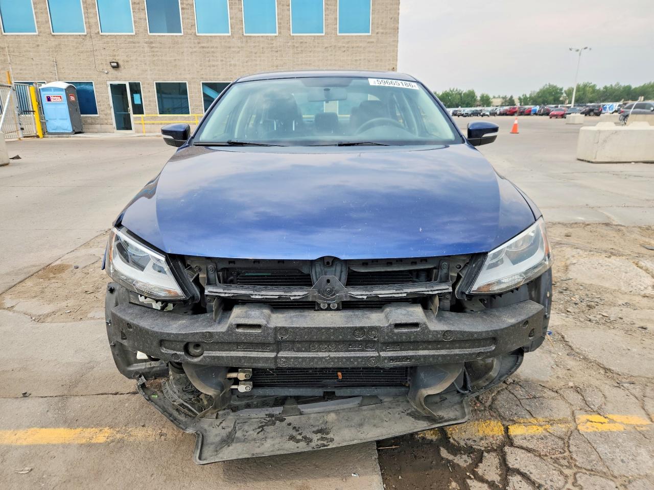 2011 Volkswagen Jetta Se Blue vin: 3VWDZ7AJ1BM048403