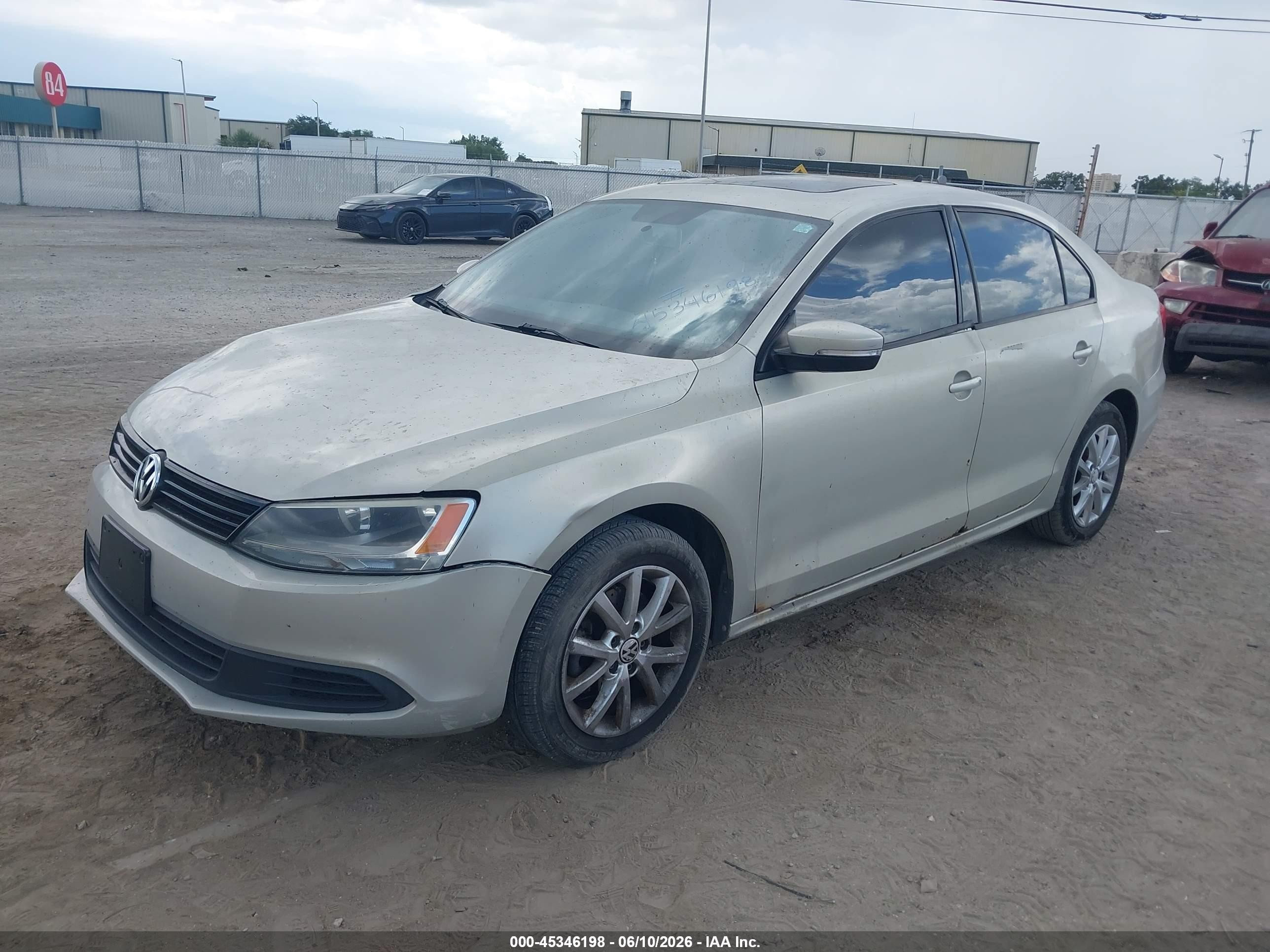 2011 Volkswagen Jetta 2.5l Se Pewter vin: 3VWDZ7AJ1BM082308