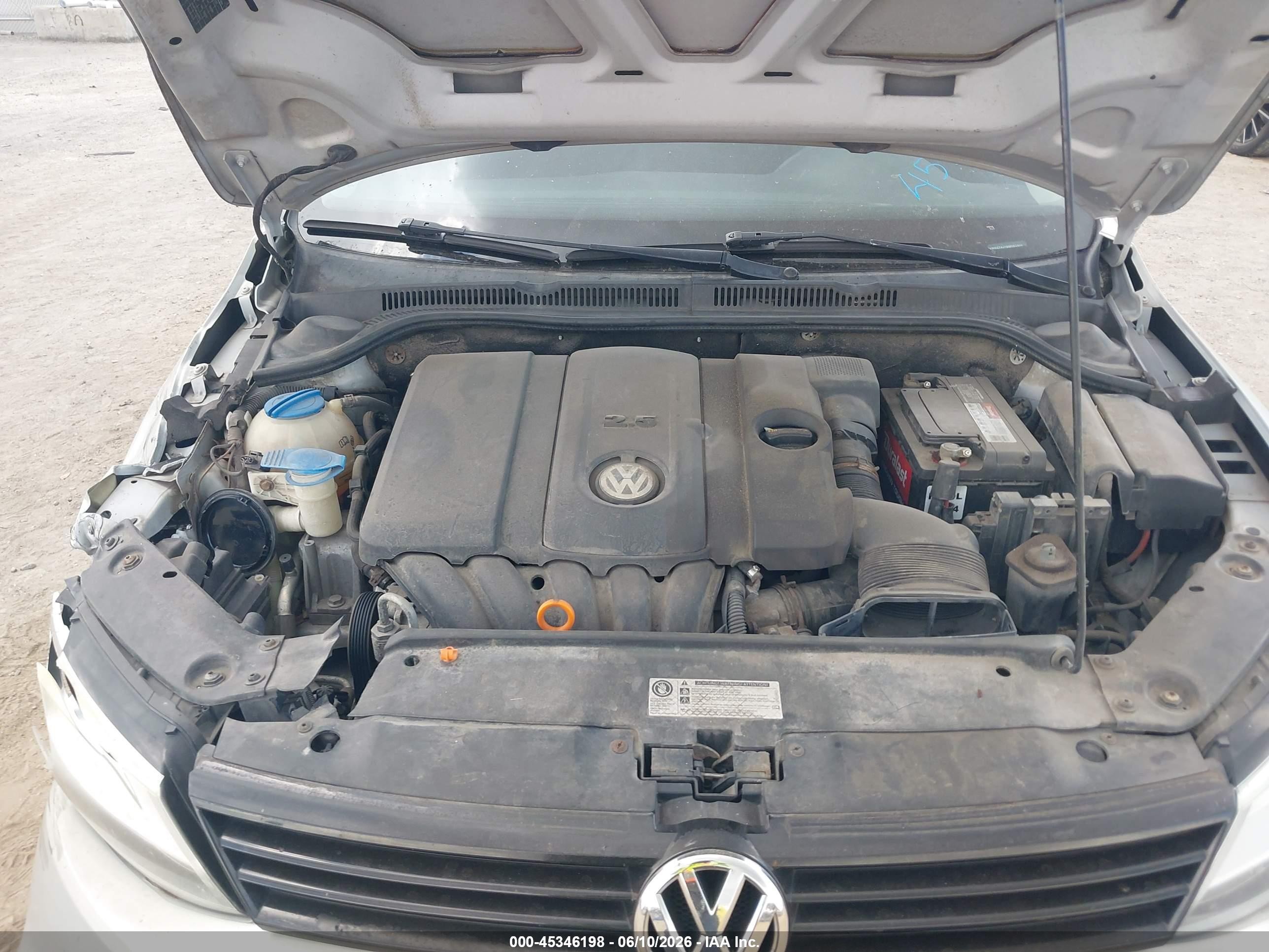 2011 Volkswagen Jetta 2.5l Se Pewter vin: 3VWDZ7AJ1BM082308