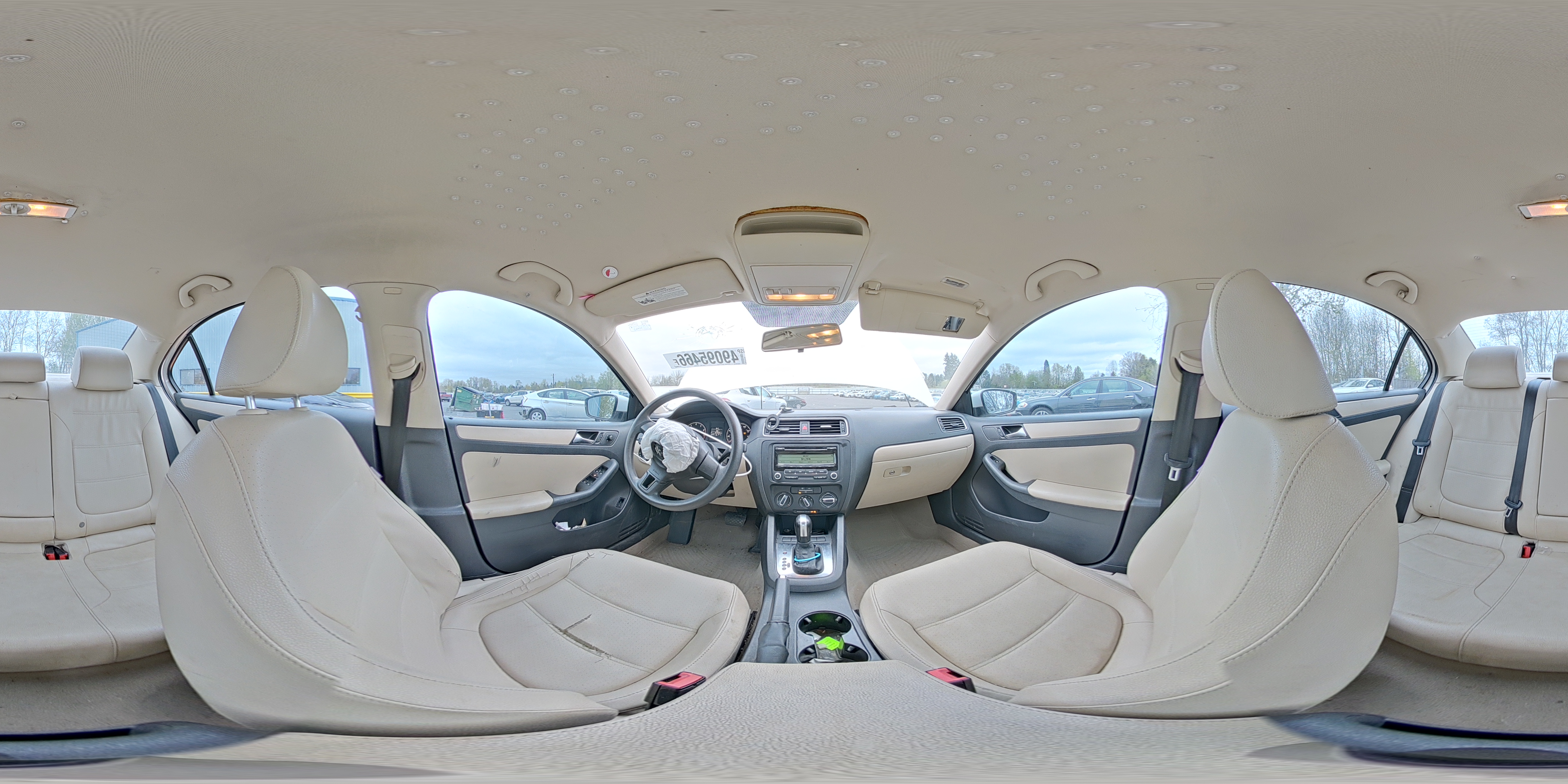 2011 Volkswagen Jetta Se White vin: 3VWDZ7AJ1BM100175