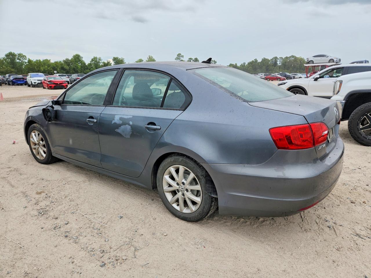 2011 Volkswagen Jetta Se Gray vin: 3VWDZ7AJ1BM103402