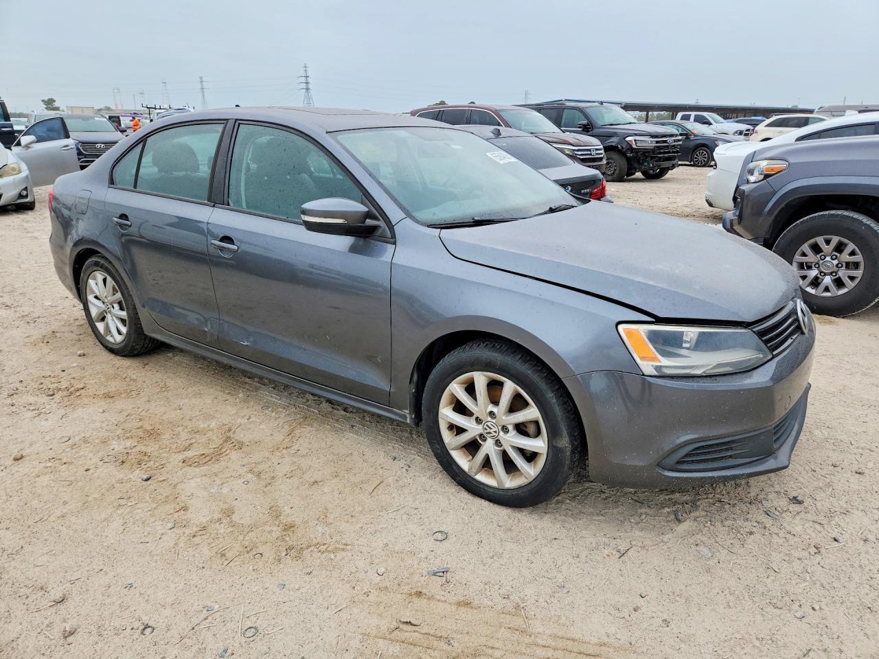 2011 Volkswagen Jetta Se Gray vin: 3VWDZ7AJ1BM103402