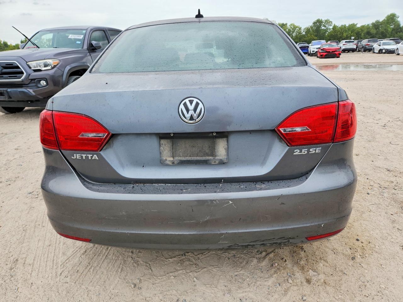2011 Volkswagen Jetta Se Gray vin: 3VWDZ7AJ1BM103402