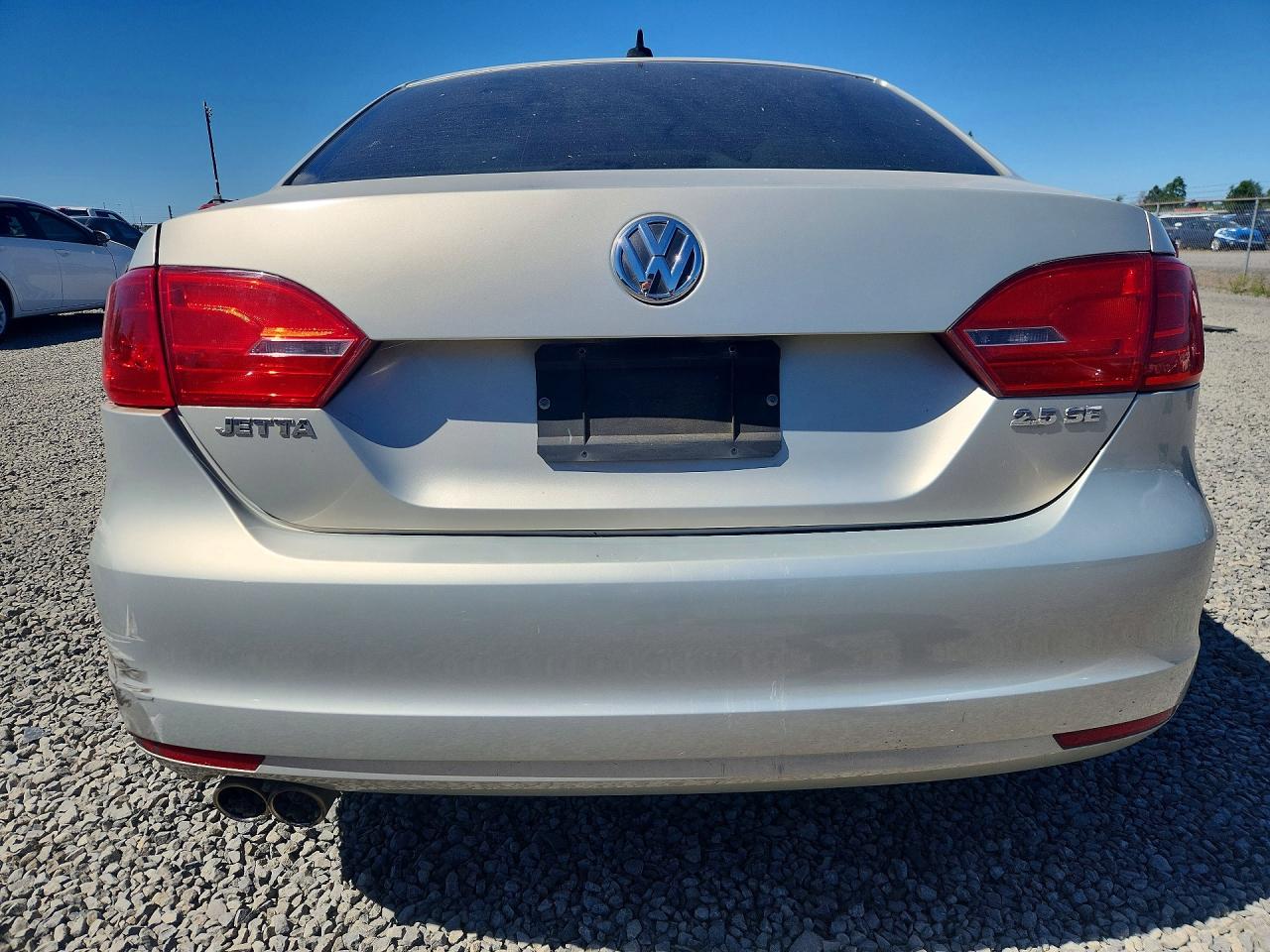 2011 Volkswagen Jetta Se Silver vin: 3VWDZ7AJ1BM330797