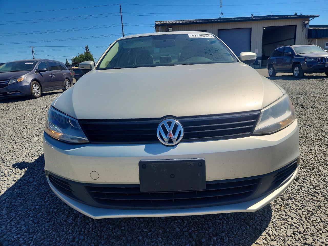 2011 Volkswagen Jetta Se Silver vin: 3VWDZ7AJ1BM330797