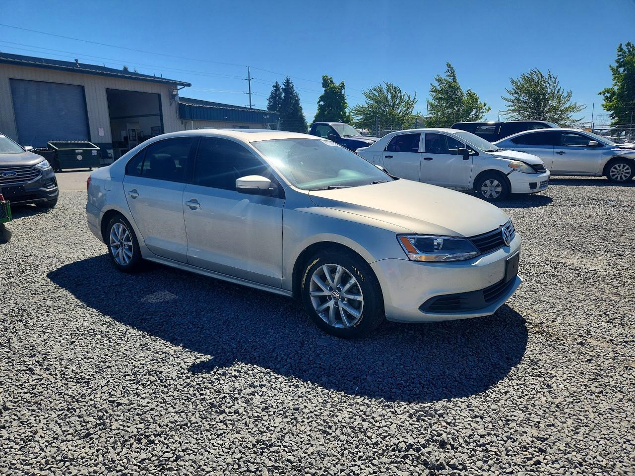 2011 Volkswagen Jetta Se Silver vin: 3VWDZ7AJ1BM330797