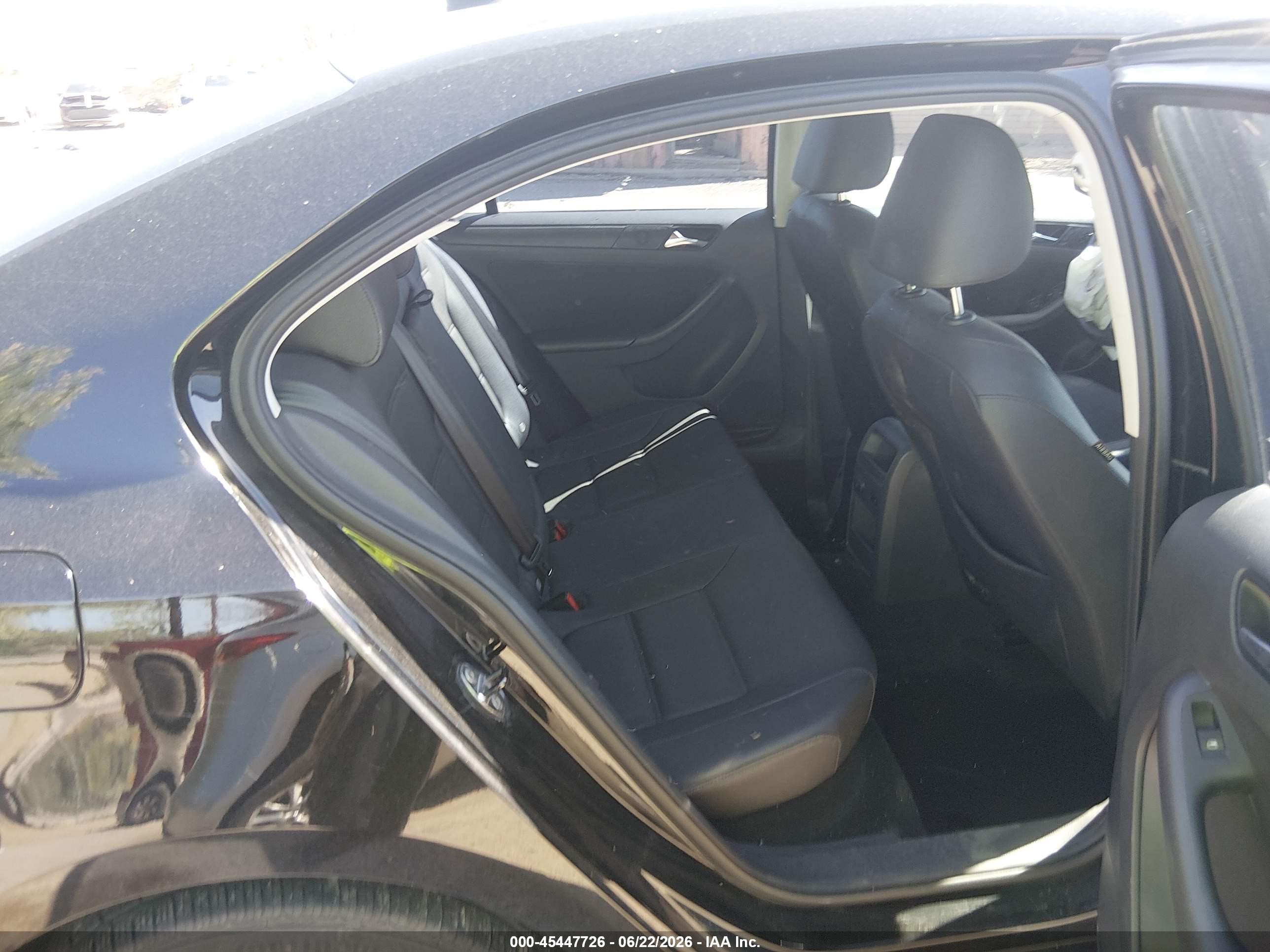 2011 Volkswagen Jetta 2.5l Se Черный vin: 3VWDZ7AJ1BM342013