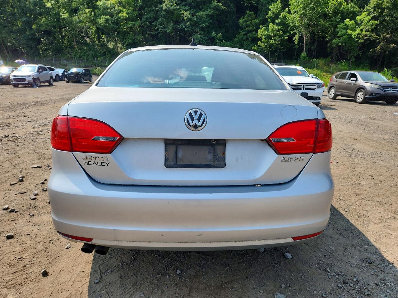 2011 Volkswagen Jetta Se Silver vin: 3VWDZ7AJ1BM346692