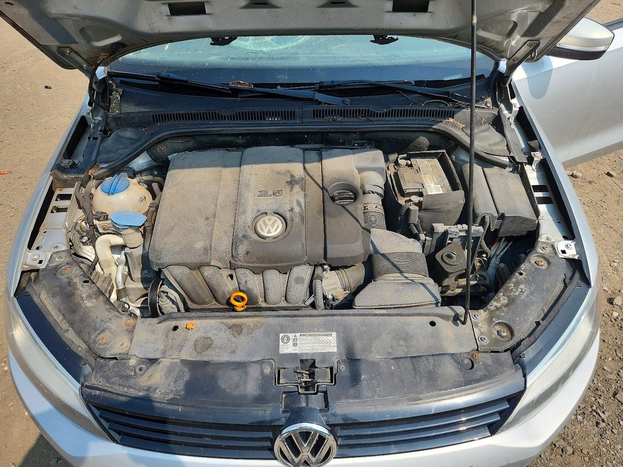 2011 Volkswagen Jetta Se Silver vin: 3VWDZ7AJ1BM346692
