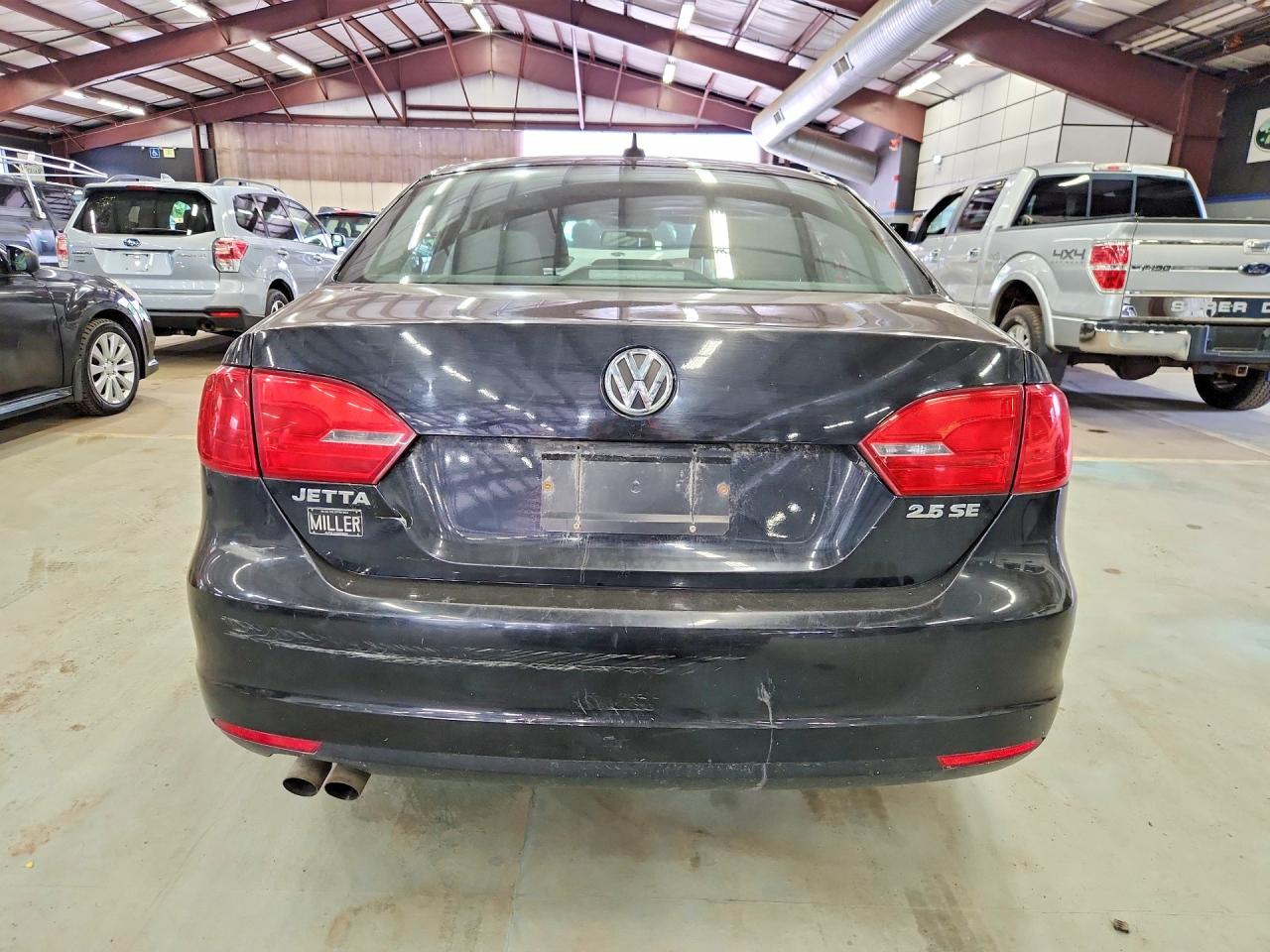 2011 Volkswagen Jetta Se Black vin: 3VWDZ7AJ1BM359751