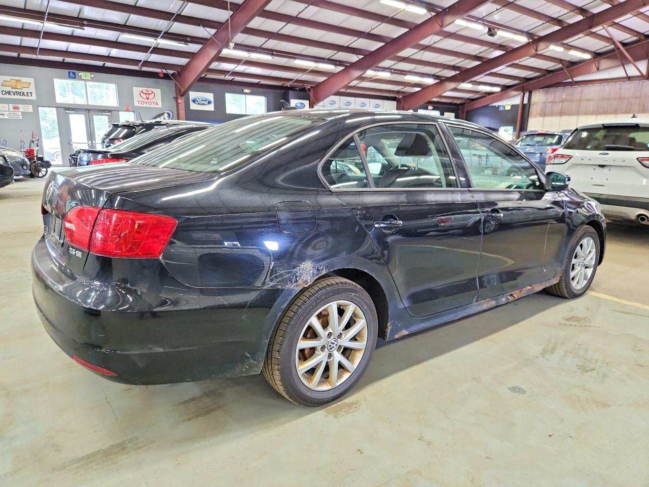 2011 Volkswagen Jetta Se Black vin: 3VWDZ7AJ1BM359751