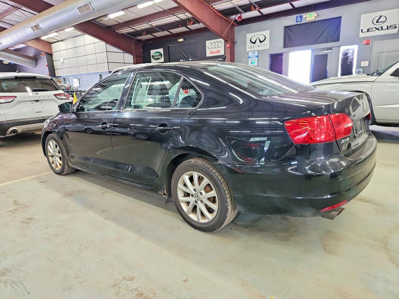 2011 Volkswagen Jetta Se Black vin: 3VWDZ7AJ1BM359751