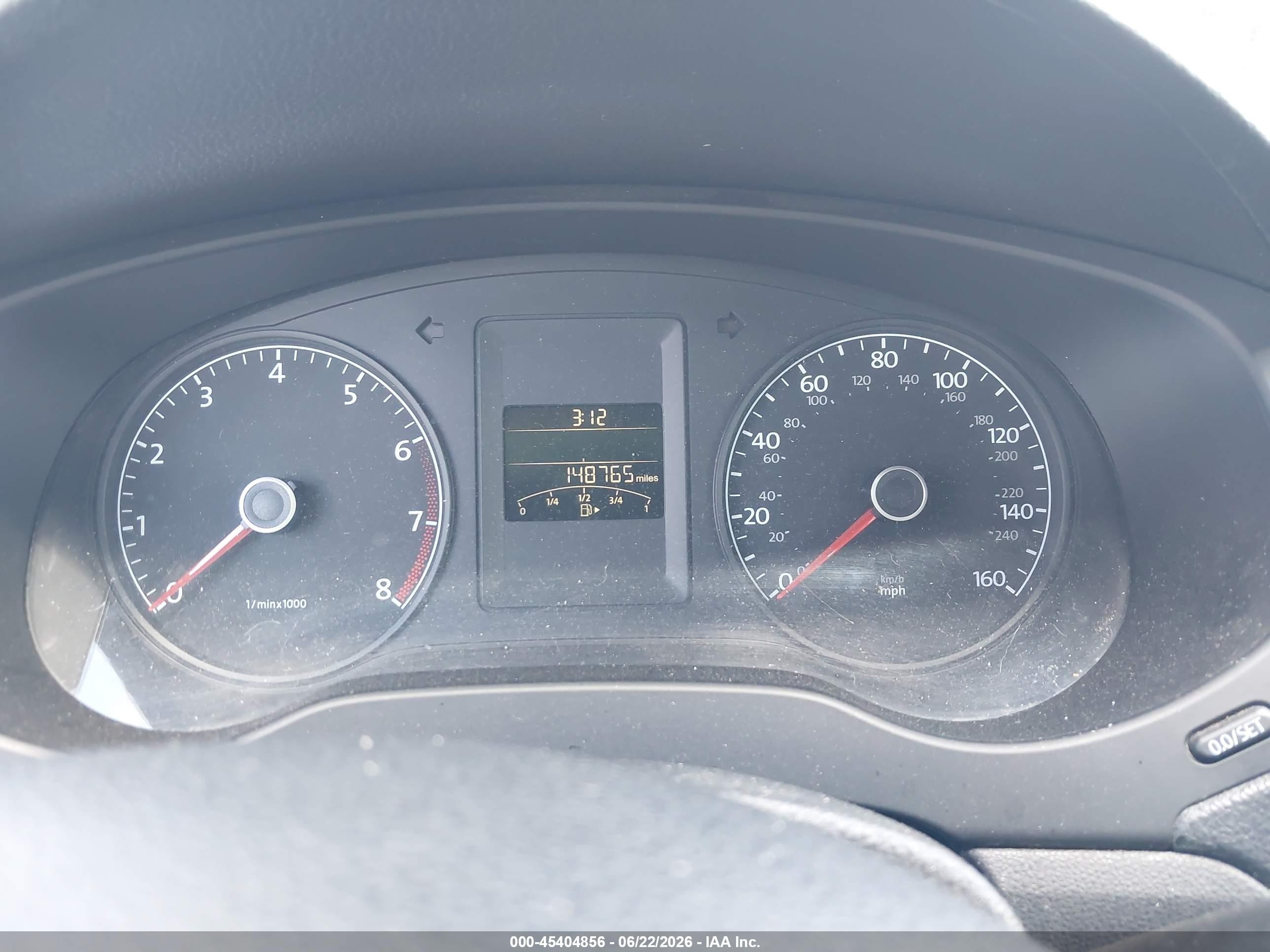 2011 Volkswagen Jetta 2.5l Se Черный vin: 3VWDZ7AJ2BM039998