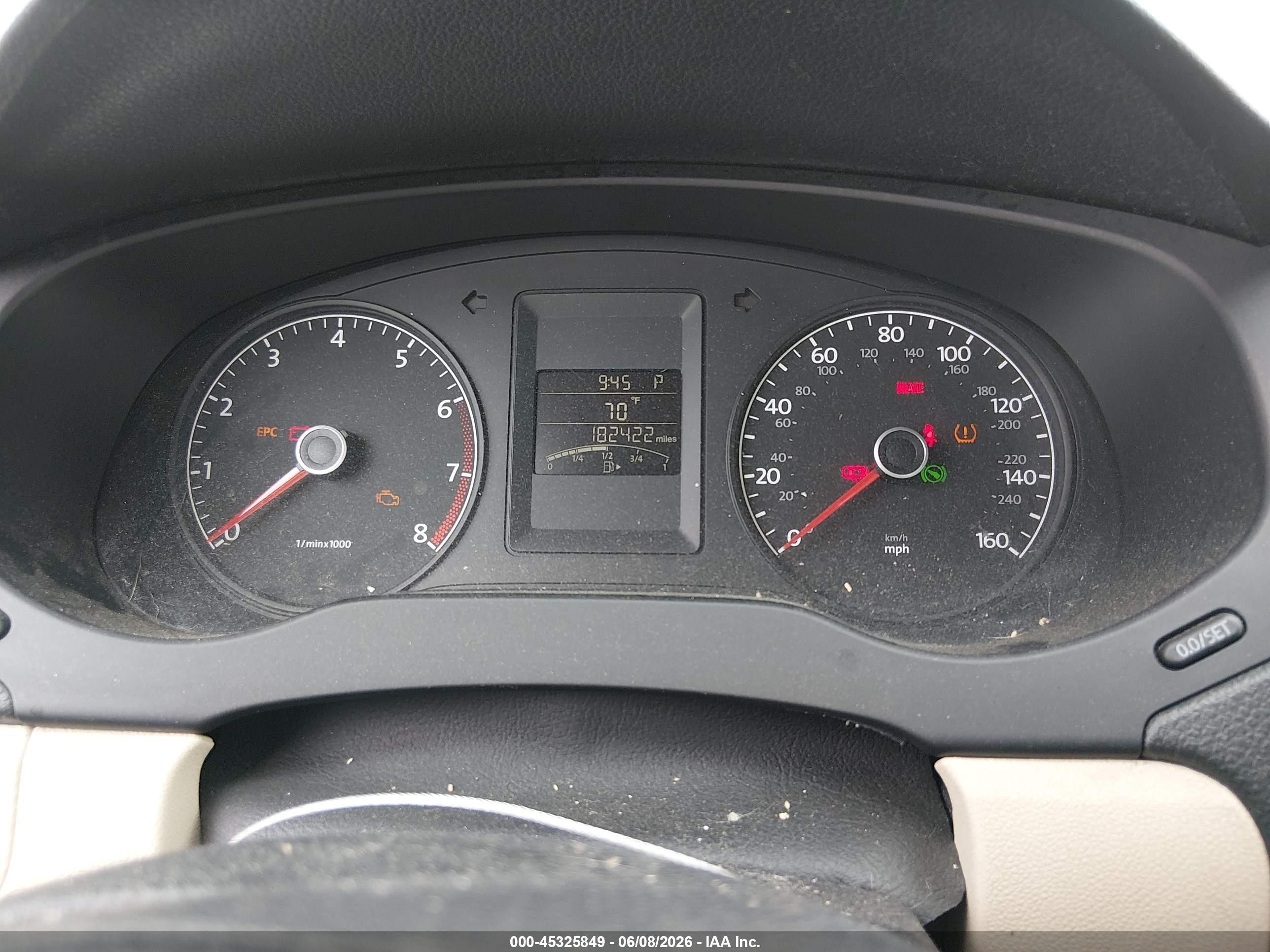 2011 Volkswagen Jetta 2.5l Se Белый vin: 3VWDZ7AJ2BM316309