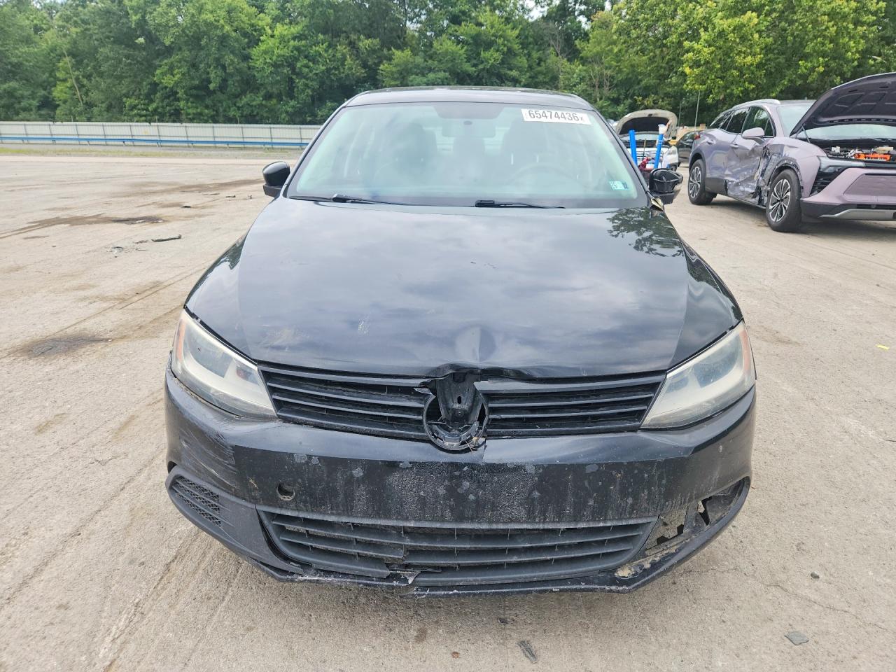 2011 Volkswagen Jetta Se Black vin: 3VWDZ7AJ2BM316830