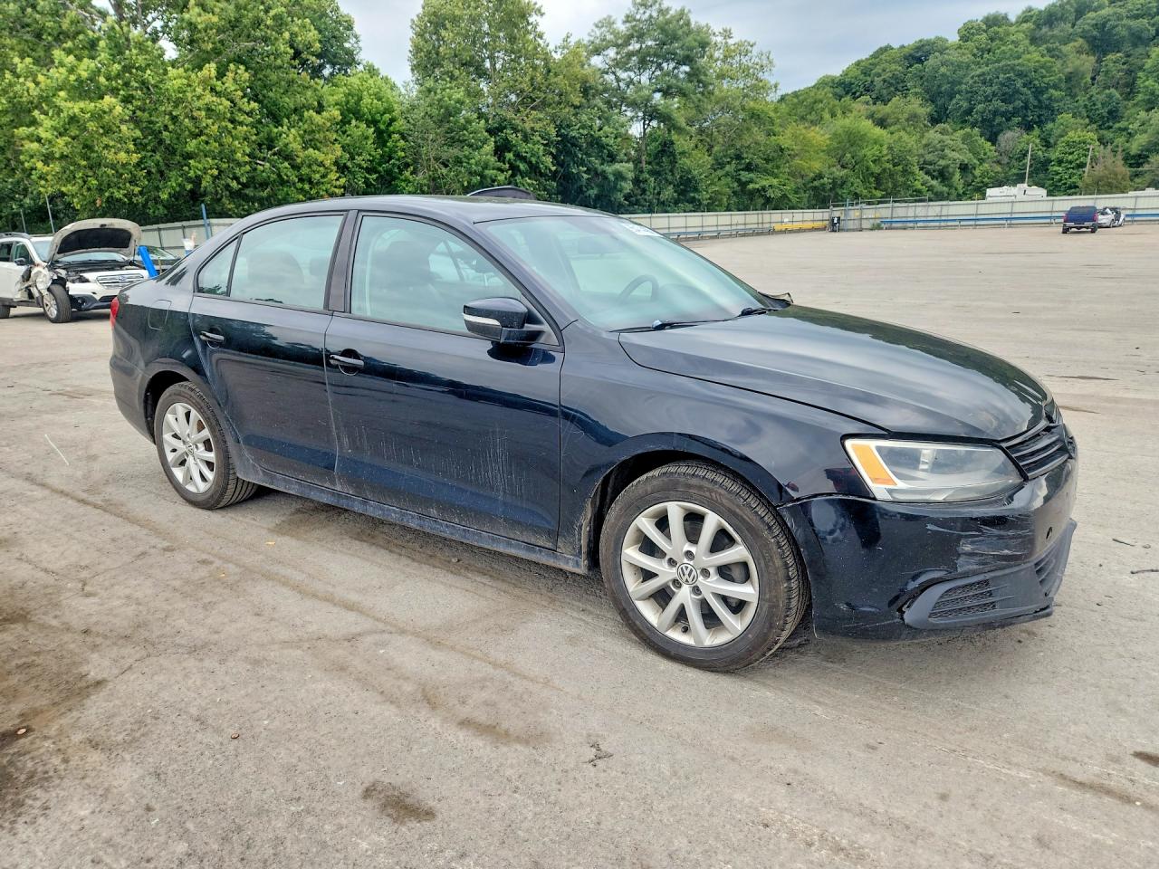 2011 Volkswagen Jetta Se Black vin: 3VWDZ7AJ2BM316830