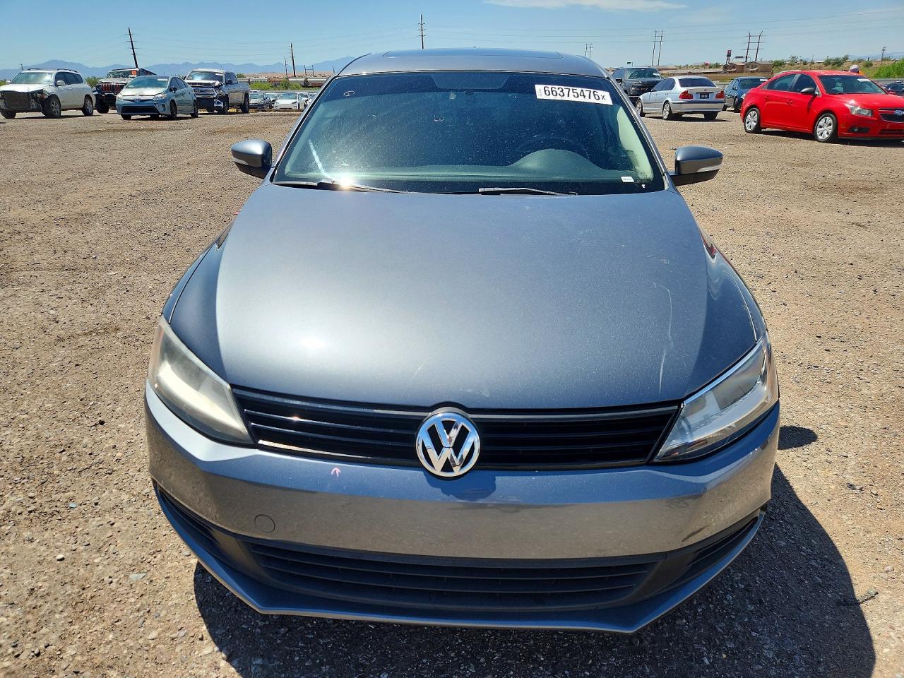 2011 Volkswagen Jetta Se Charcoal vin: 3VWDZ7AJ2BM337614
