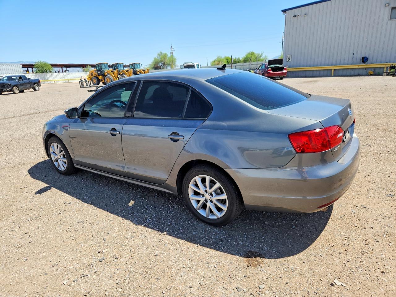 2011 Volkswagen Jetta Se Charcoal vin: 3VWDZ7AJ2BM337614