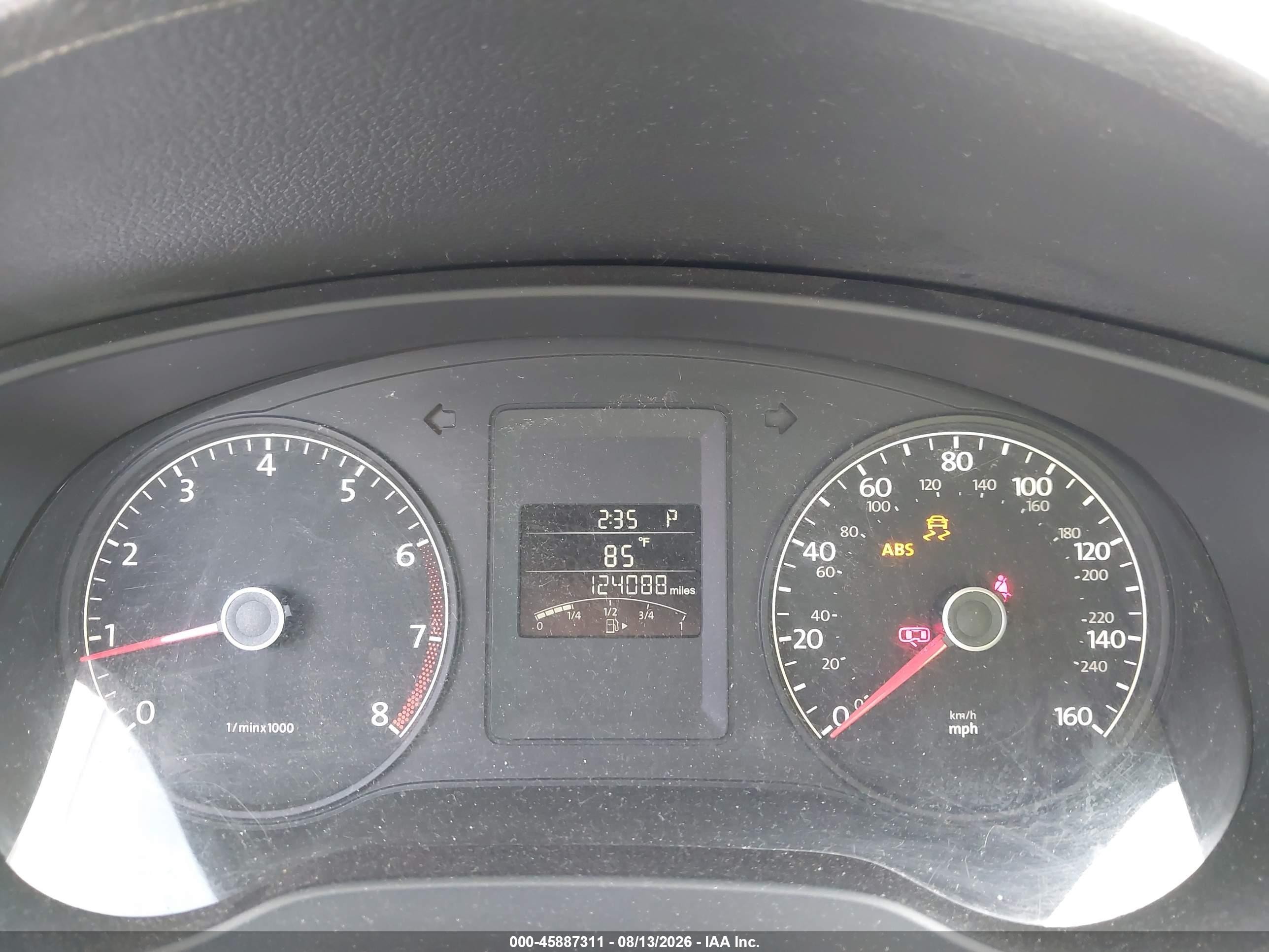 2011 Volkswagen Jetta 2.5l Se Brown vin: 3VWDZ7AJ2BM384285