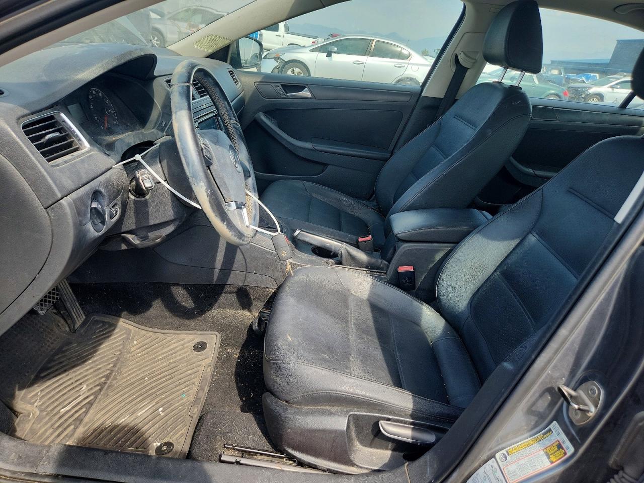 2011 Volkswagen Jetta Se Gray vin: 3VWDZ7AJ3BM080625