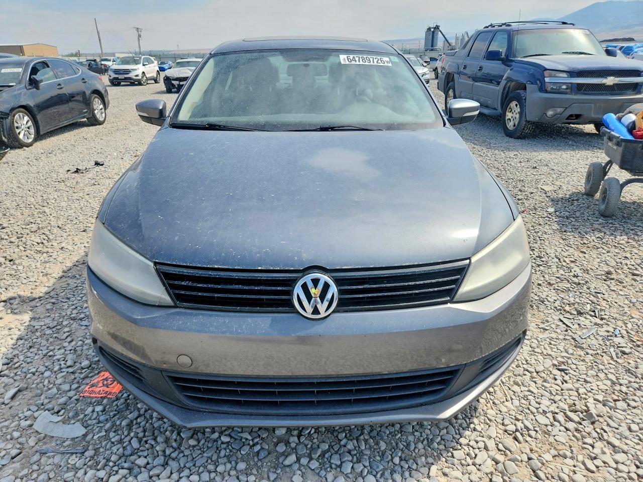 2011 Volkswagen Jetta Se Gray vin: 3VWDZ7AJ3BM080625