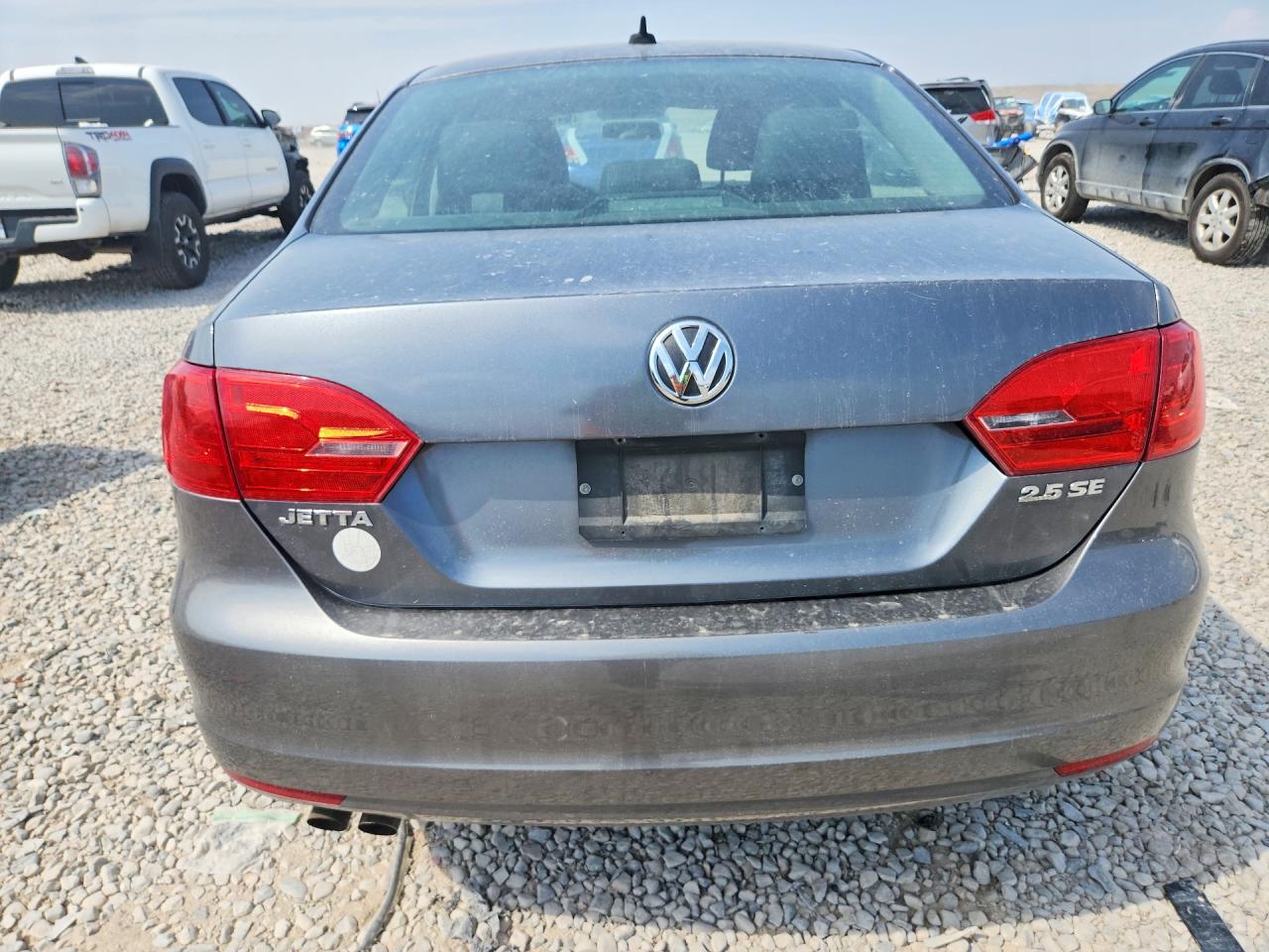 2011 Volkswagen Jetta Se Gray vin: 3VWDZ7AJ3BM080625
