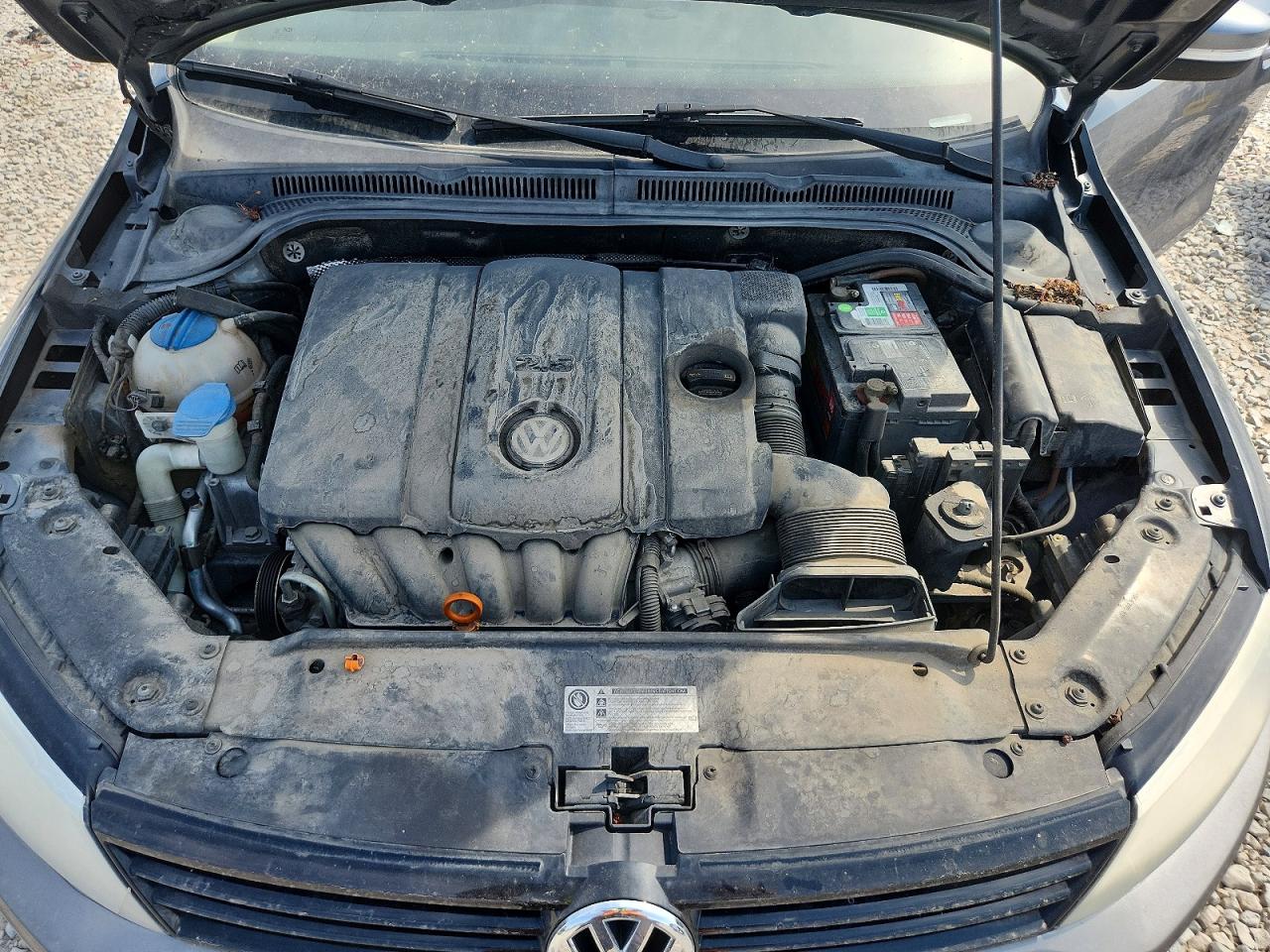 2011 Volkswagen Jetta Se Gray vin: 3VWDZ7AJ3BM080625