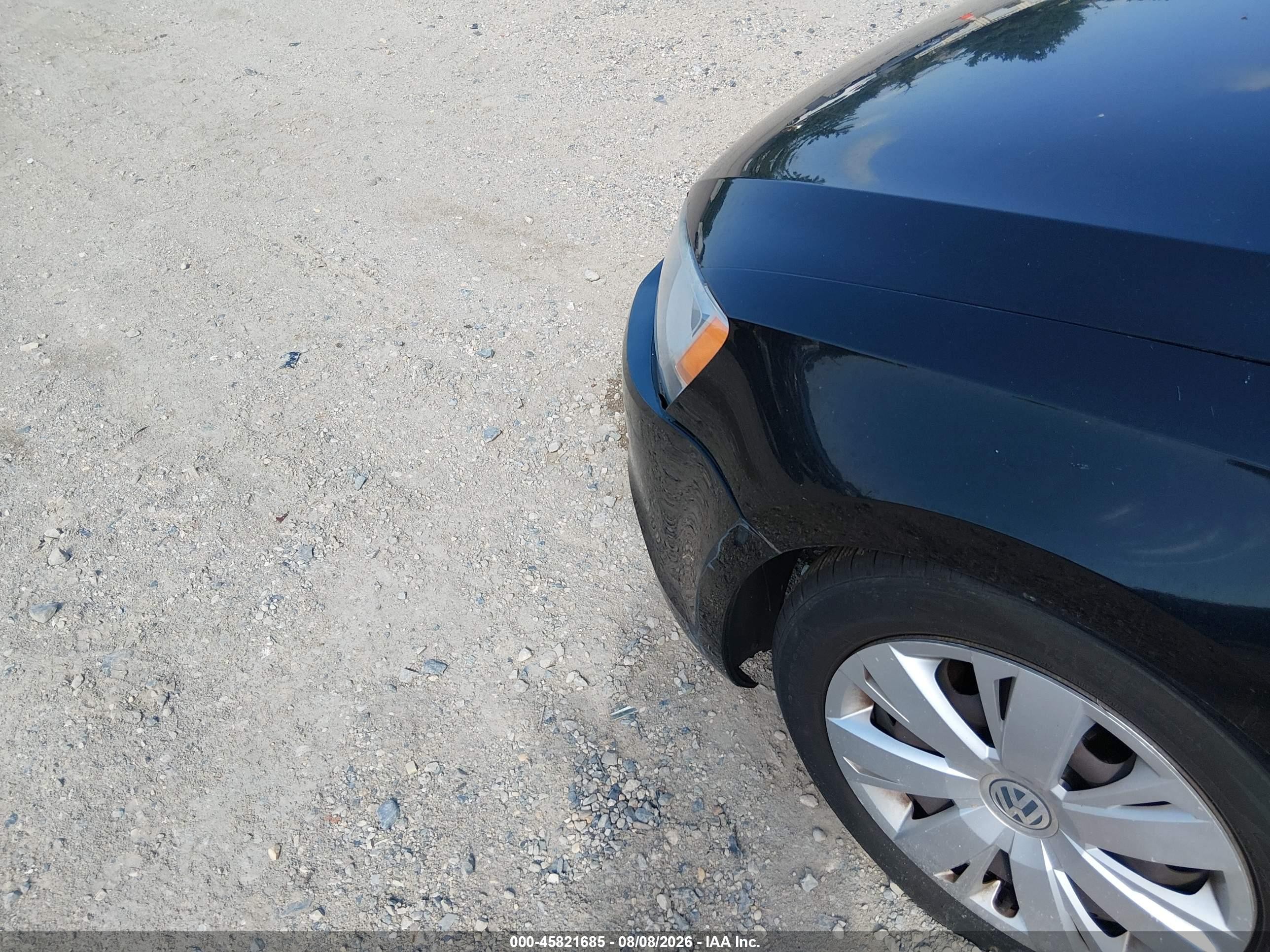 2011 Volkswagen Jetta 2.5l Se Черный vin: 3VWDZ7AJ3BM345933
