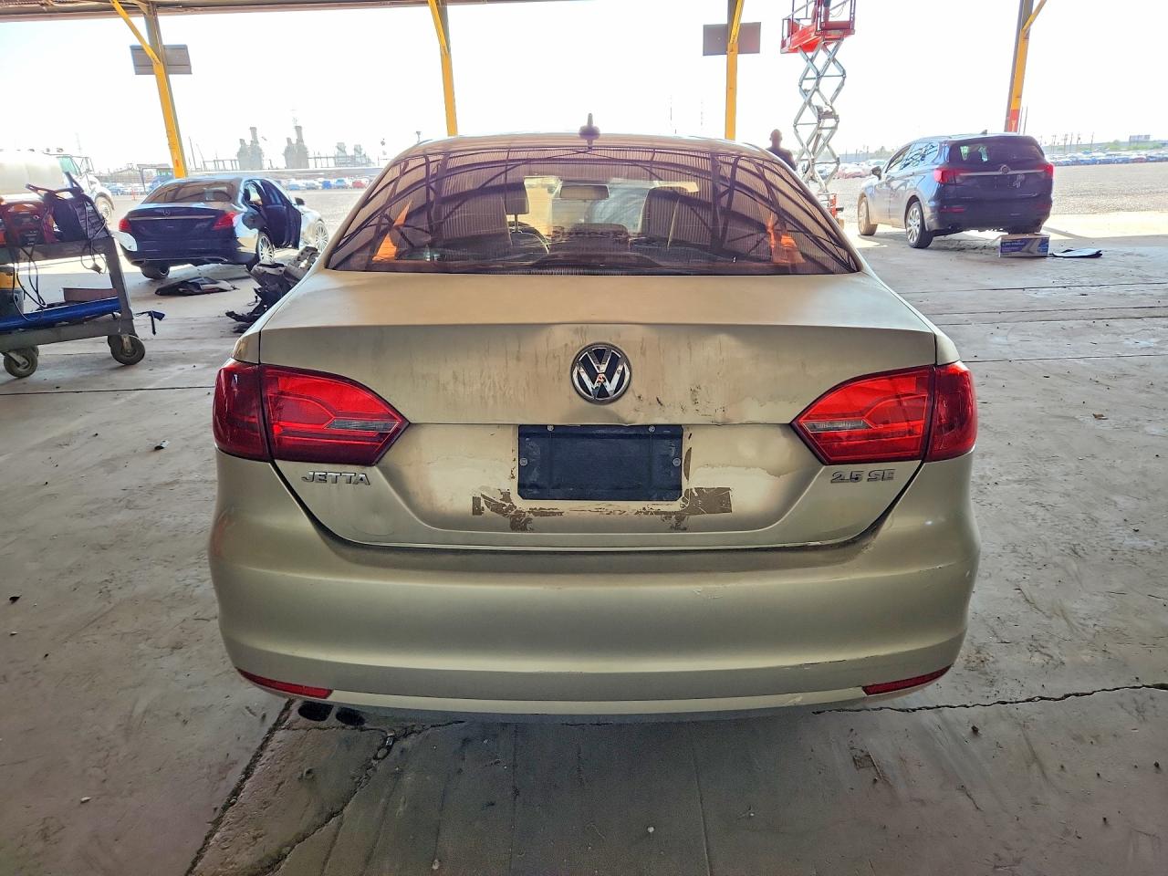2011 Volkswagen Jetta Se Silver vin: 3VWDZ7AJ3BM354261