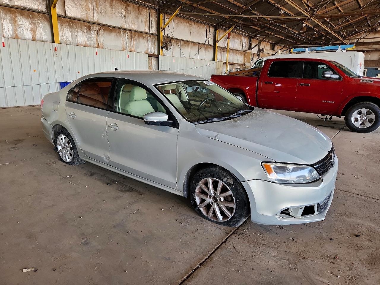 2011 Volkswagen Jetta Se Silver vin: 3VWDZ7AJ3BM354261