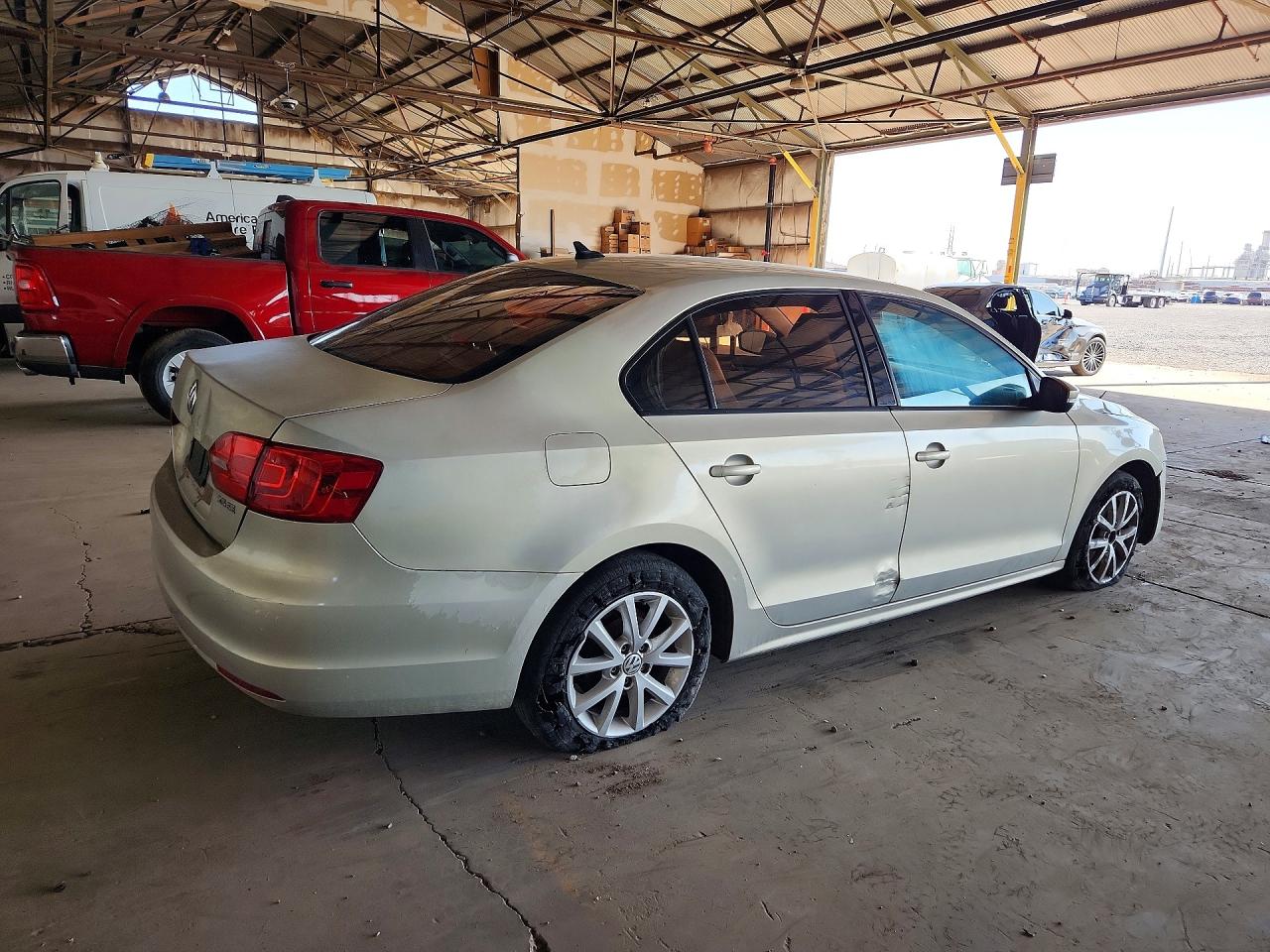 2011 Volkswagen Jetta Se Silver vin: 3VWDZ7AJ3BM354261