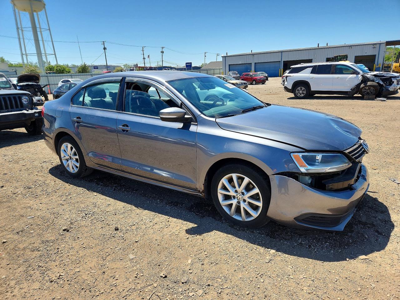 2011 Volkswagen Jetta Se Серый vin: 3VWDZ7AJ3BM362974