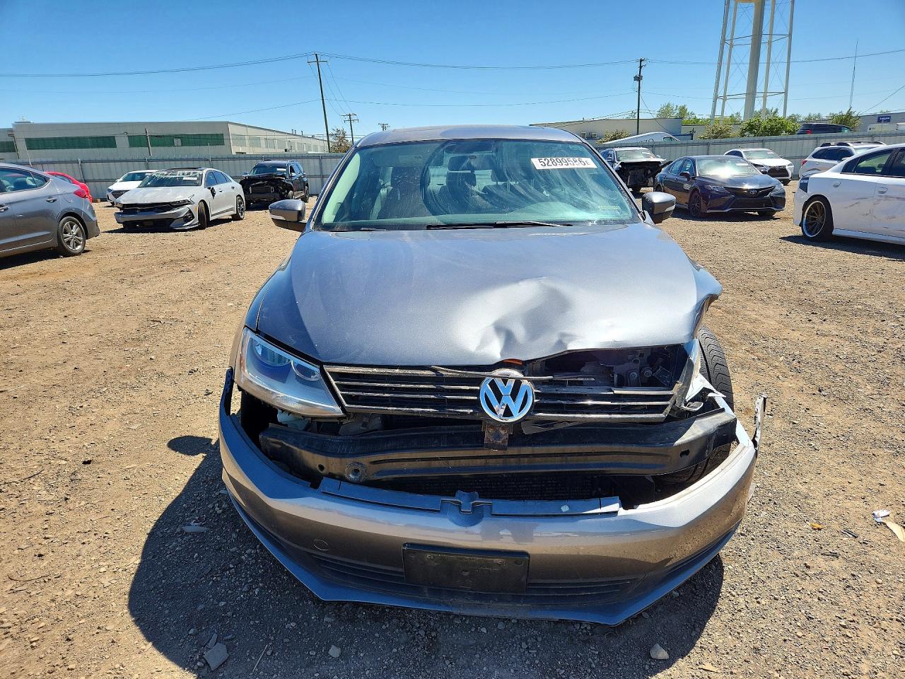 2011 Volkswagen Jetta Se Серый vin: 3VWDZ7AJ3BM362974