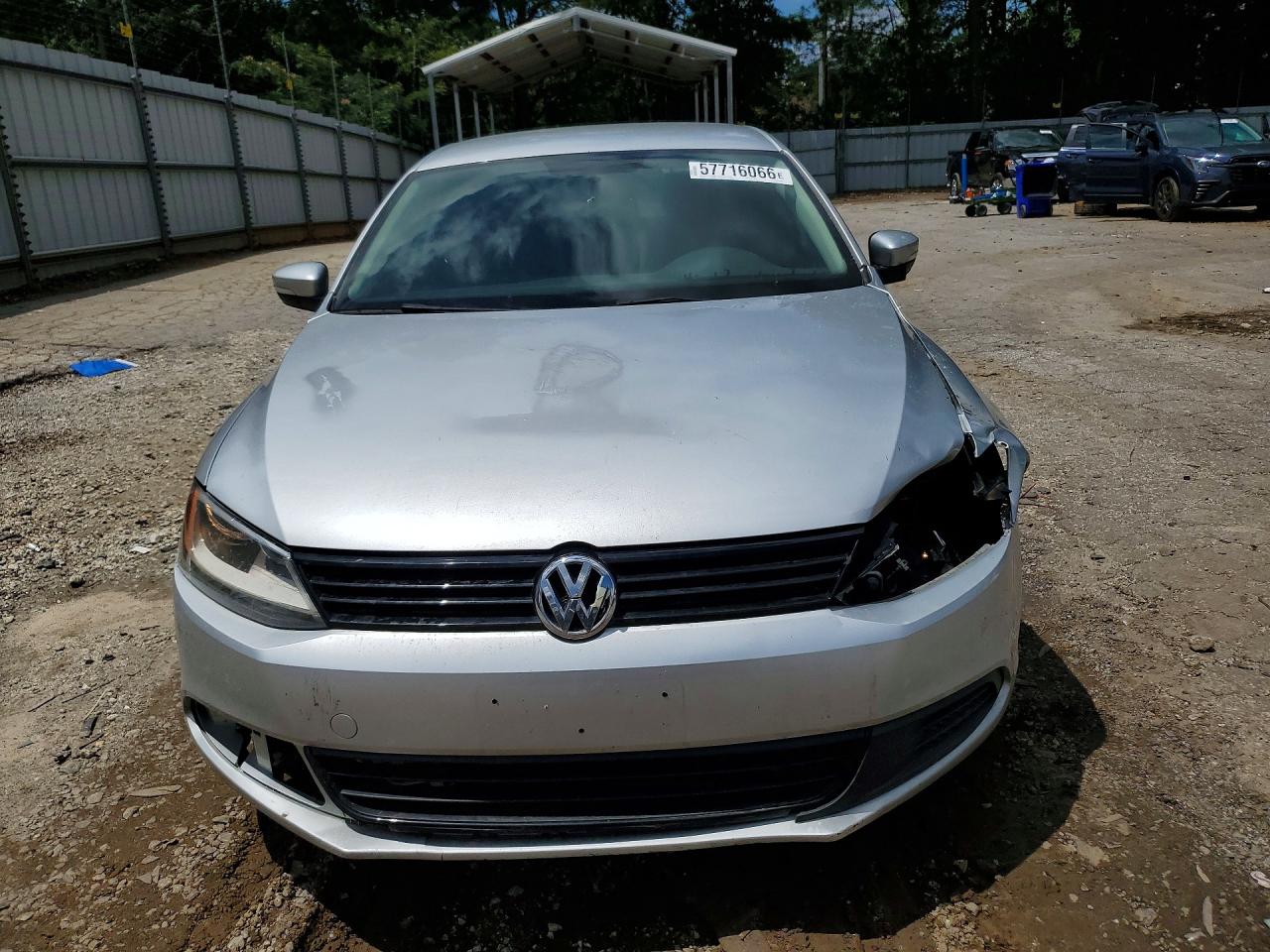 2011 Volkswagen Jetta Se Silver vin: 3VWDZ7AJ3BM365311