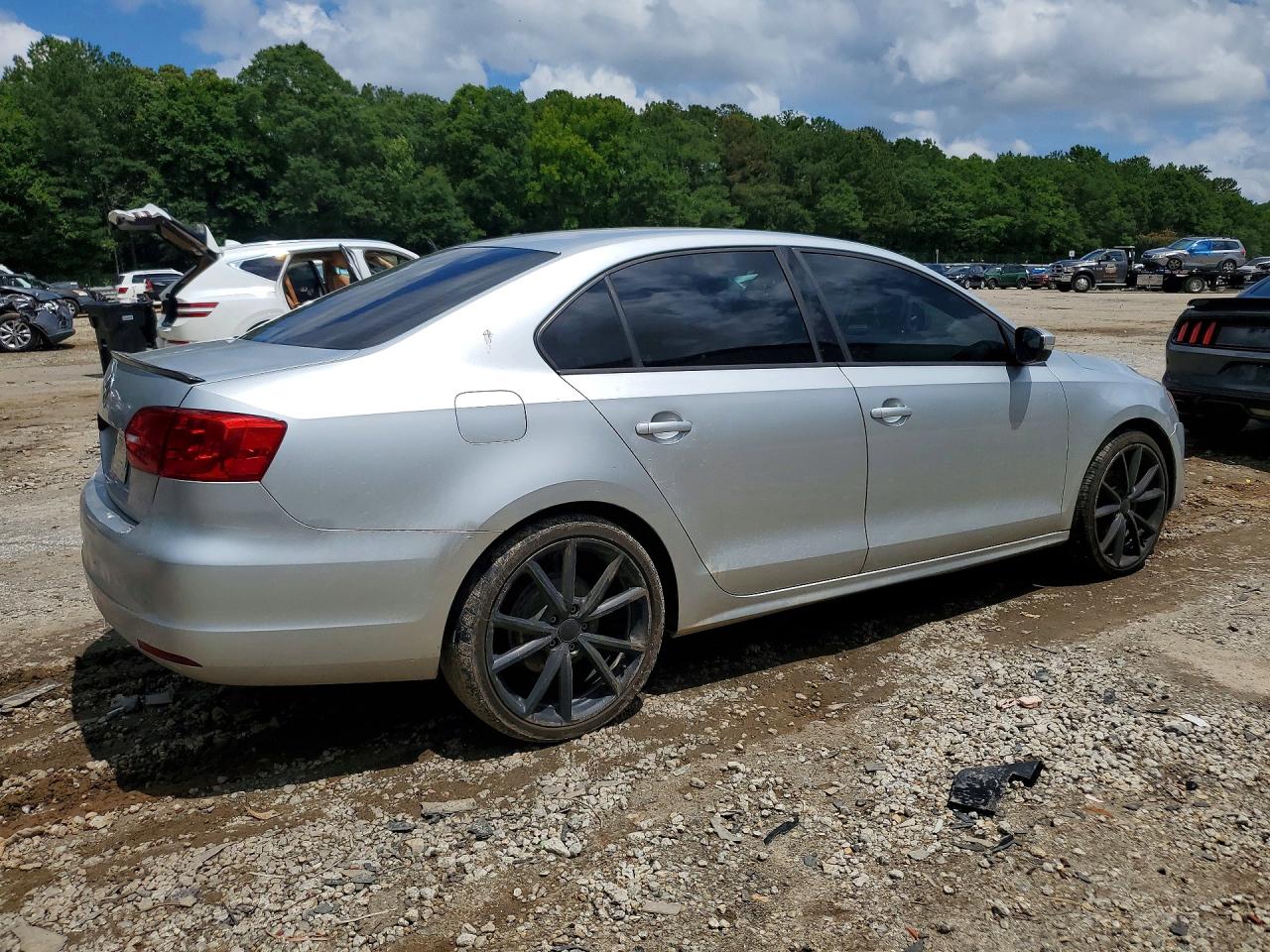 2011 Volkswagen Jetta Se Silver vin: 3VWDZ7AJ3BM365311