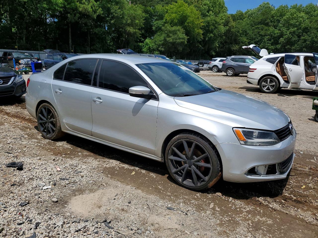 2011 Volkswagen Jetta Se Silver vin: 3VWDZ7AJ3BM365311