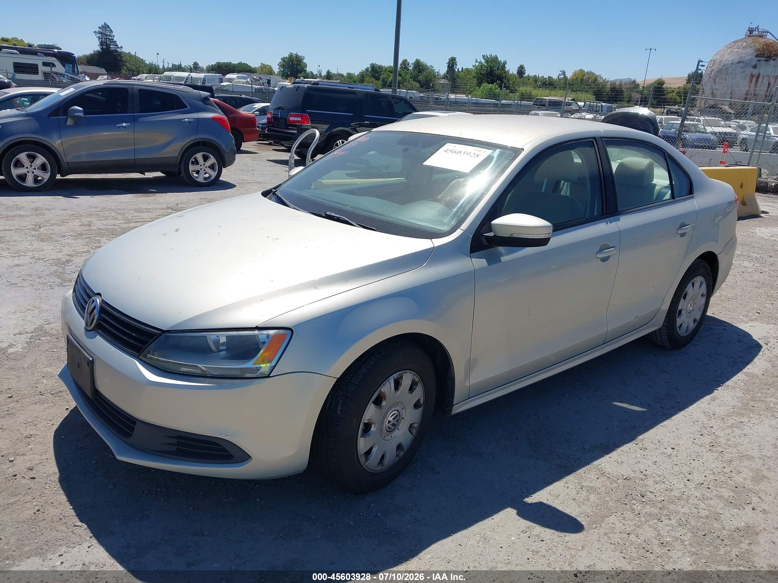 2011 Volkswagen Jetta 2.5l Se Gray vin: 3VWDZ7AJ3BM391259