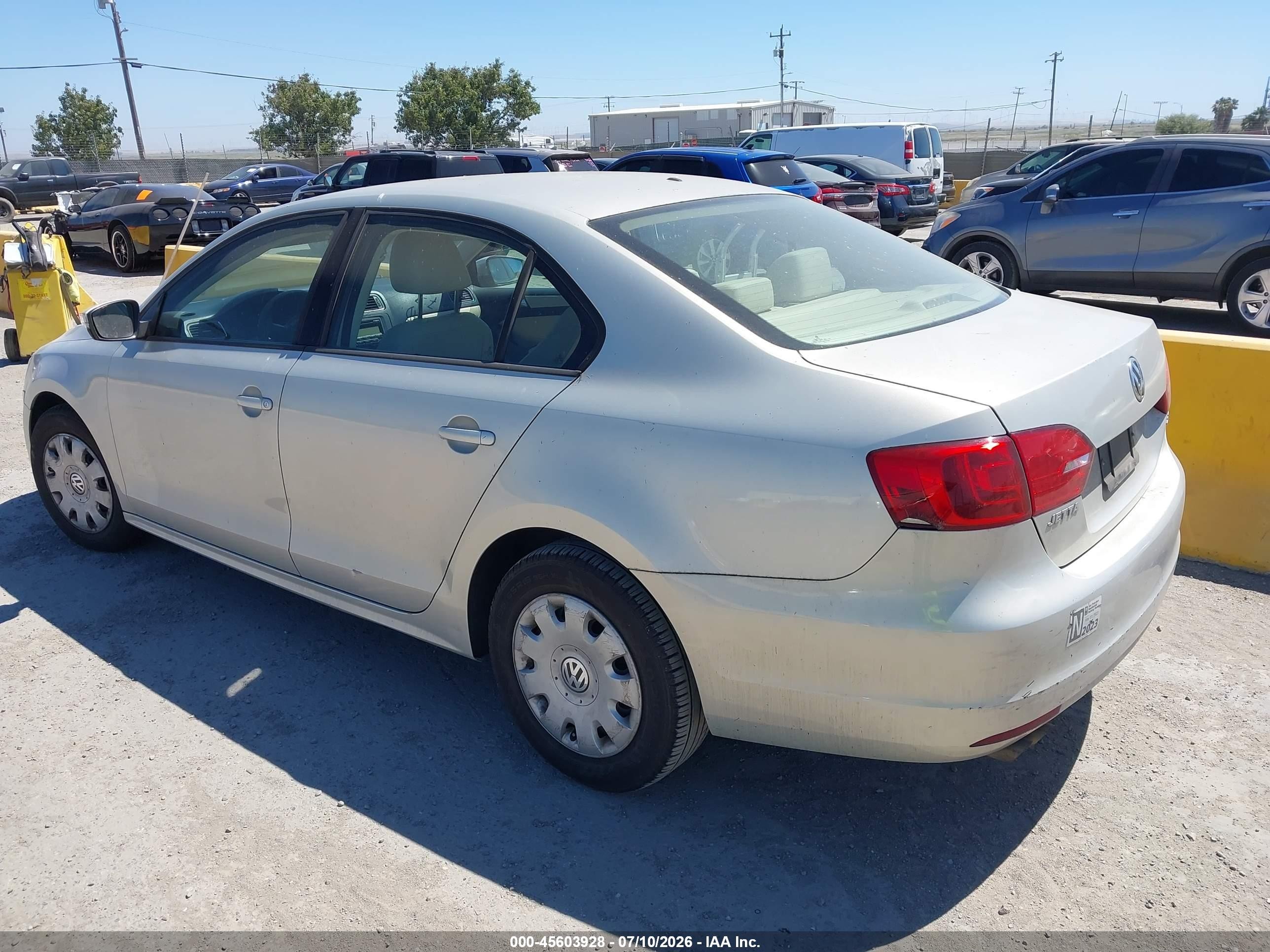 2011 Volkswagen Jetta 2.5l Se Gray vin: 3VWDZ7AJ3BM391259