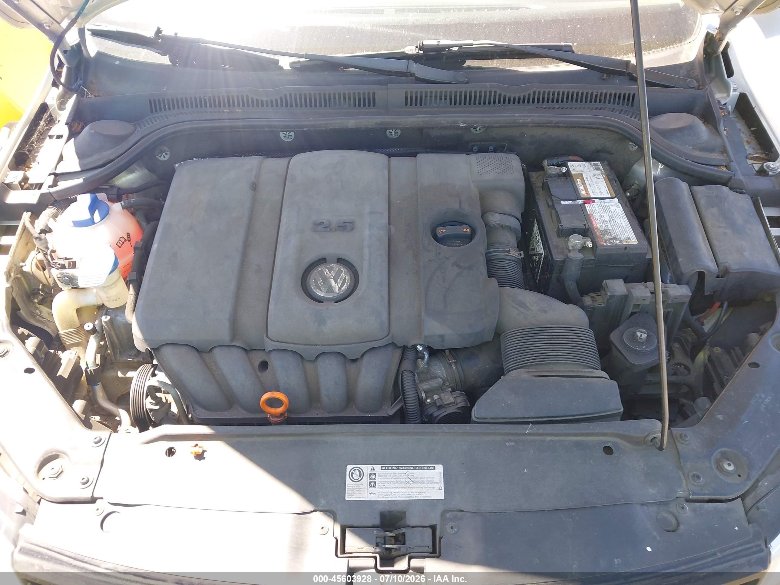 2011 Volkswagen Jetta 2.5l Se Gray vin: 3VWDZ7AJ3BM391259