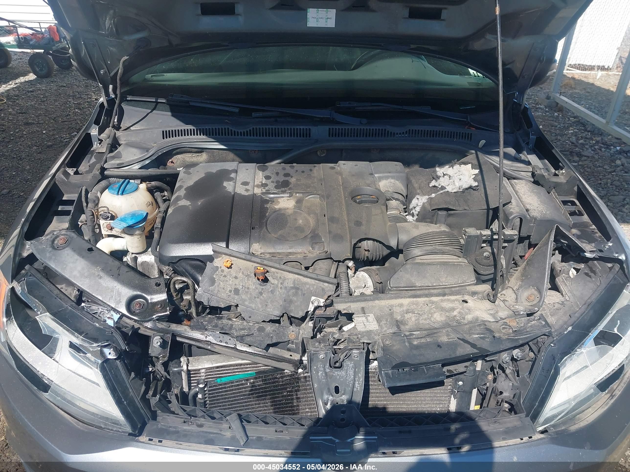 2011 Volkswagen Jetta 2.5l Se Gray vin: 3VWDZ7AJ4BM319440