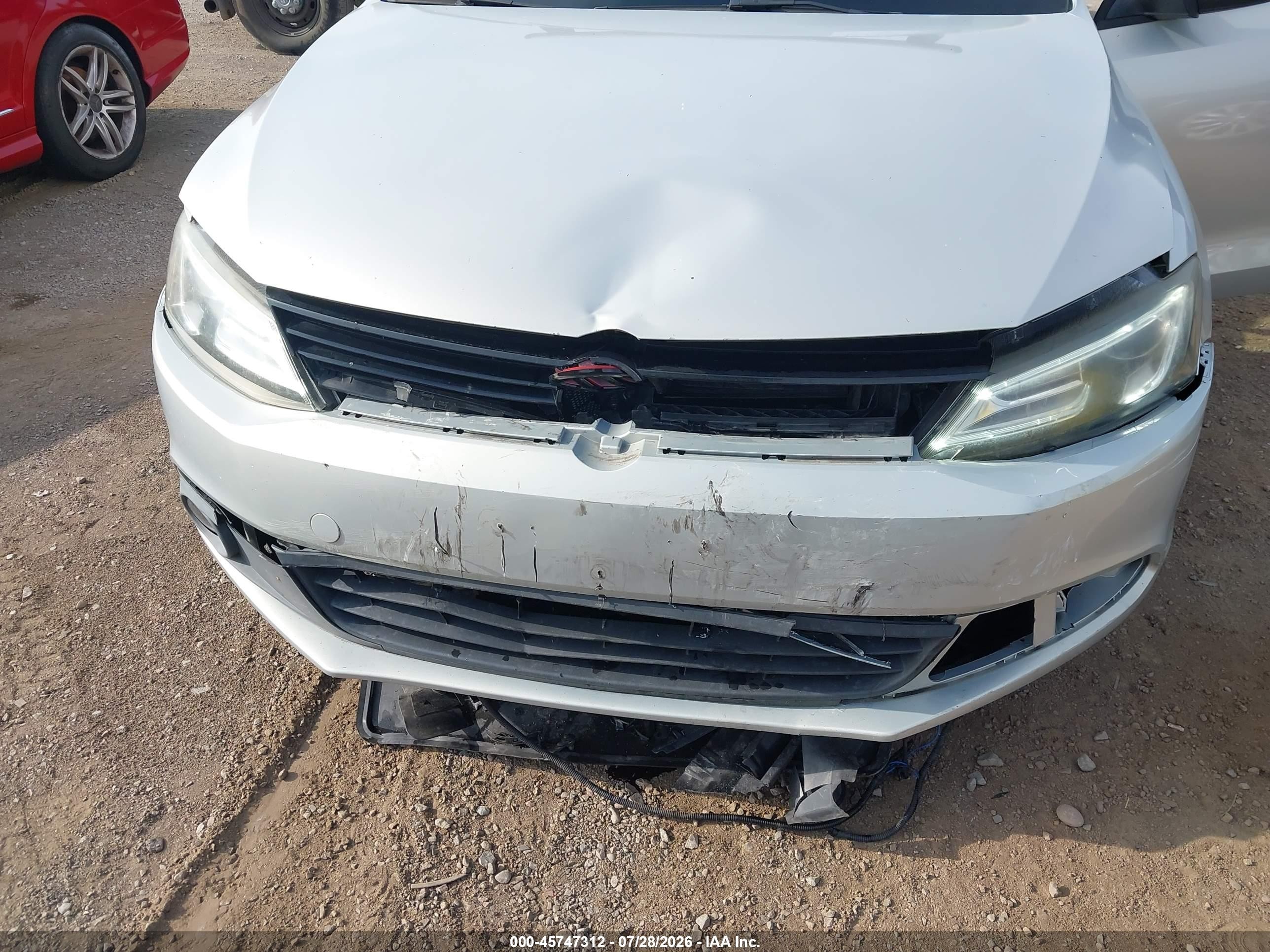 2011 Volkswagen Jetta 2.5l Se Silver vin: 3VWDZ7AJ4BM346878