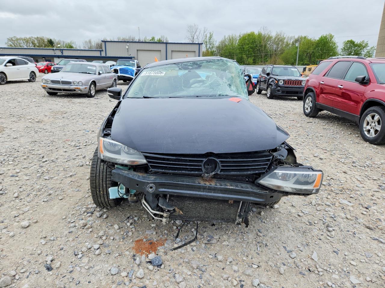 2011 Volkswagen Jetta Se Черный vin: 3VWDZ7AJ4BM397541